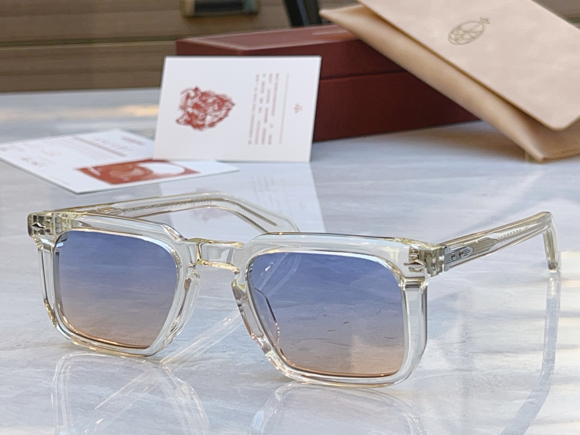 配送盒子，【Jacques Marie Mag*】 JMM新款太阳镜，Model：MOSCOVAI，Si