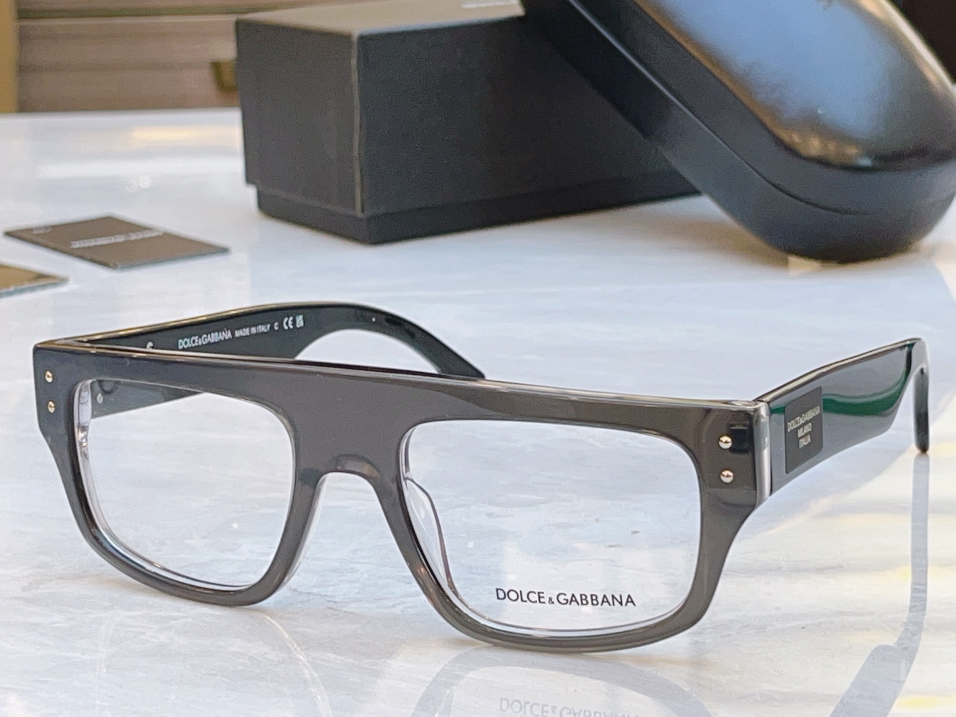 ，【DOLCE & GABBAN*】D*G新款眼镜架，MODEL：DG40091U，SIZE：54口19