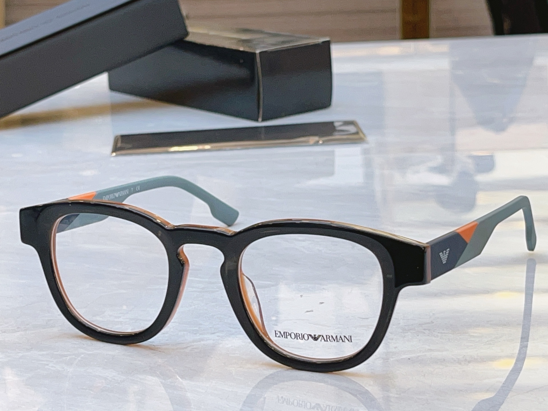 ，【EMPORIO ARMAN*】阿玛*尼新款眼镜架，MODEL：EA3251U，SIZE：52口21-