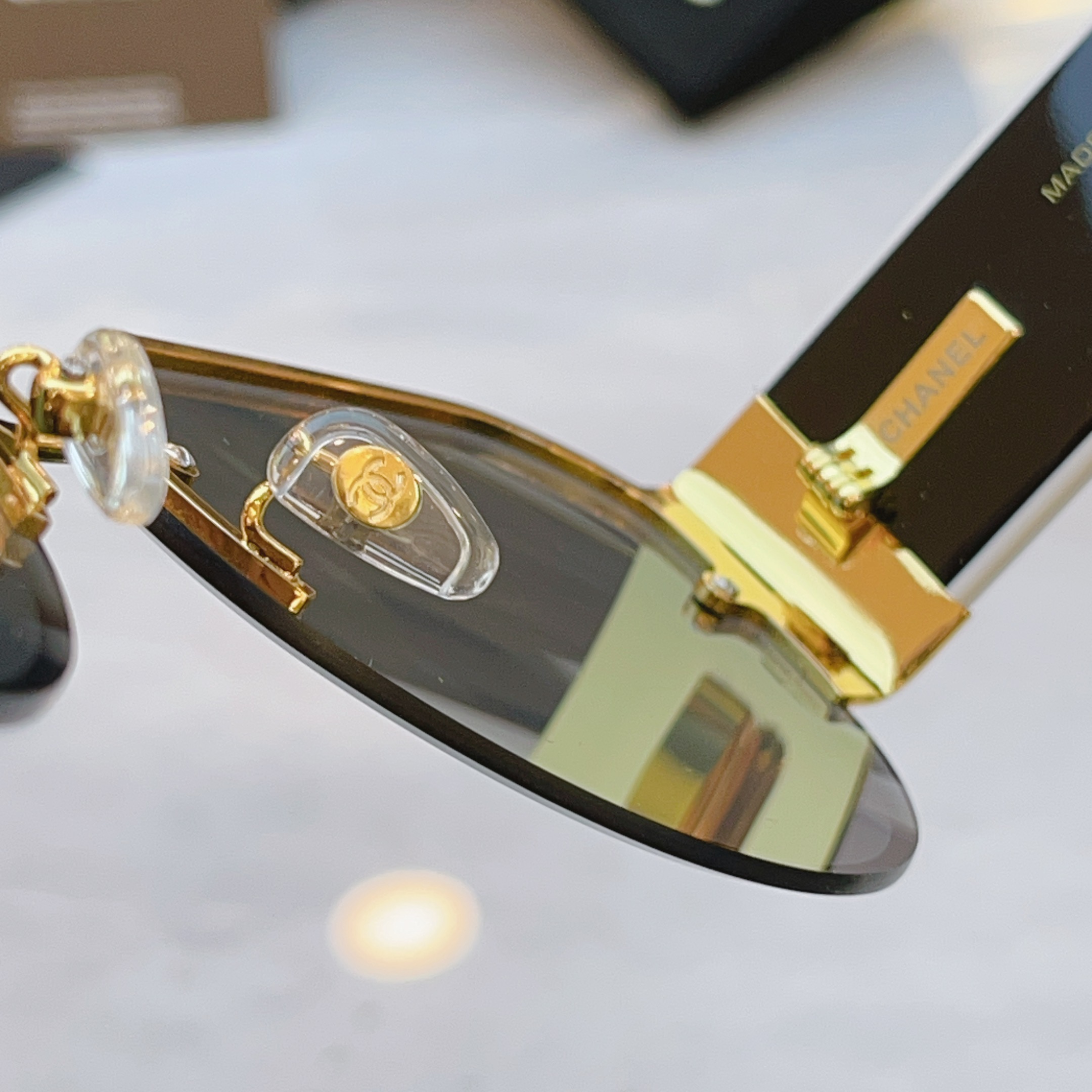 ，【CHANE*】香奈*儿新款太阳镜，MODEL：CH6657，SIZE：62口15-145