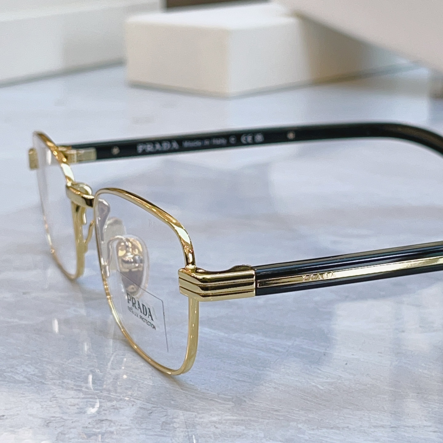 ，【PRAD*】普拉*达新款眼镜架，MODEL：PR C54V，SIZE：52口22-145