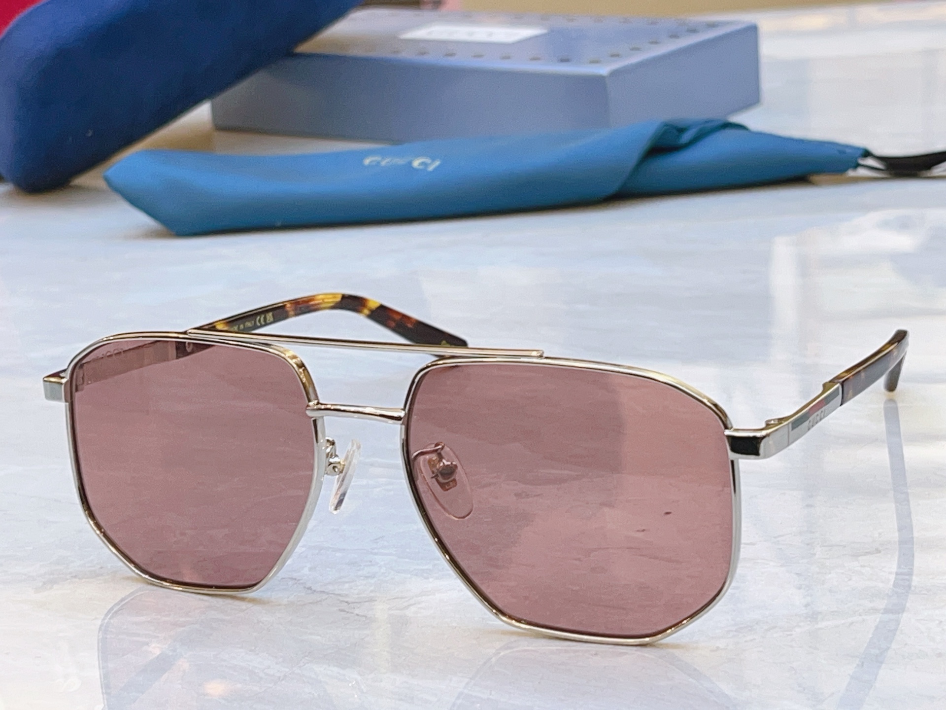 ，【GUCC*】古*驰新款眼镜架，MODEL：GG2078S，SIZE：58口17-145