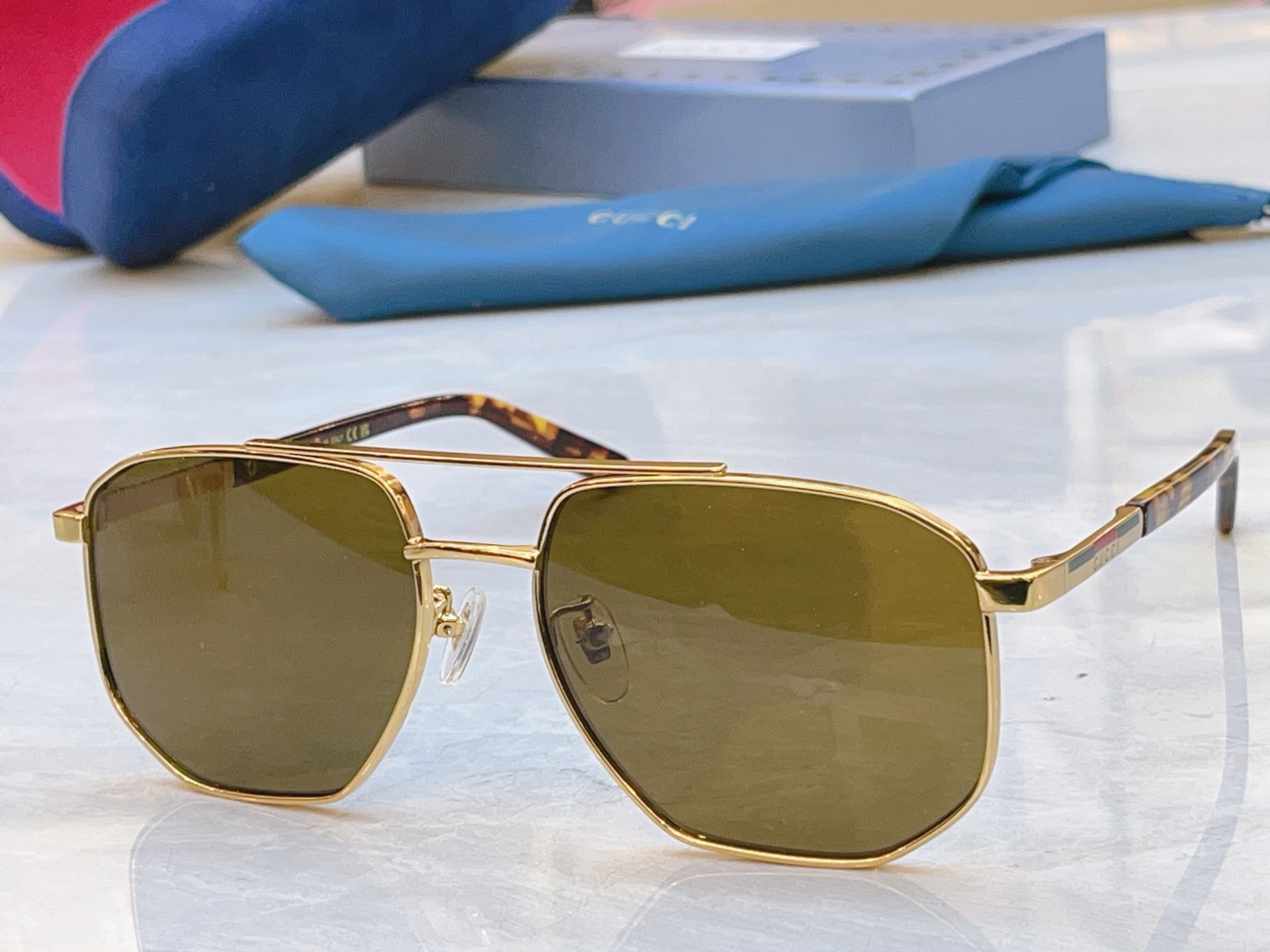 ，【GUCC*】古*驰新款眼镜架，MODEL：GG2078S，SIZE：58口17-145