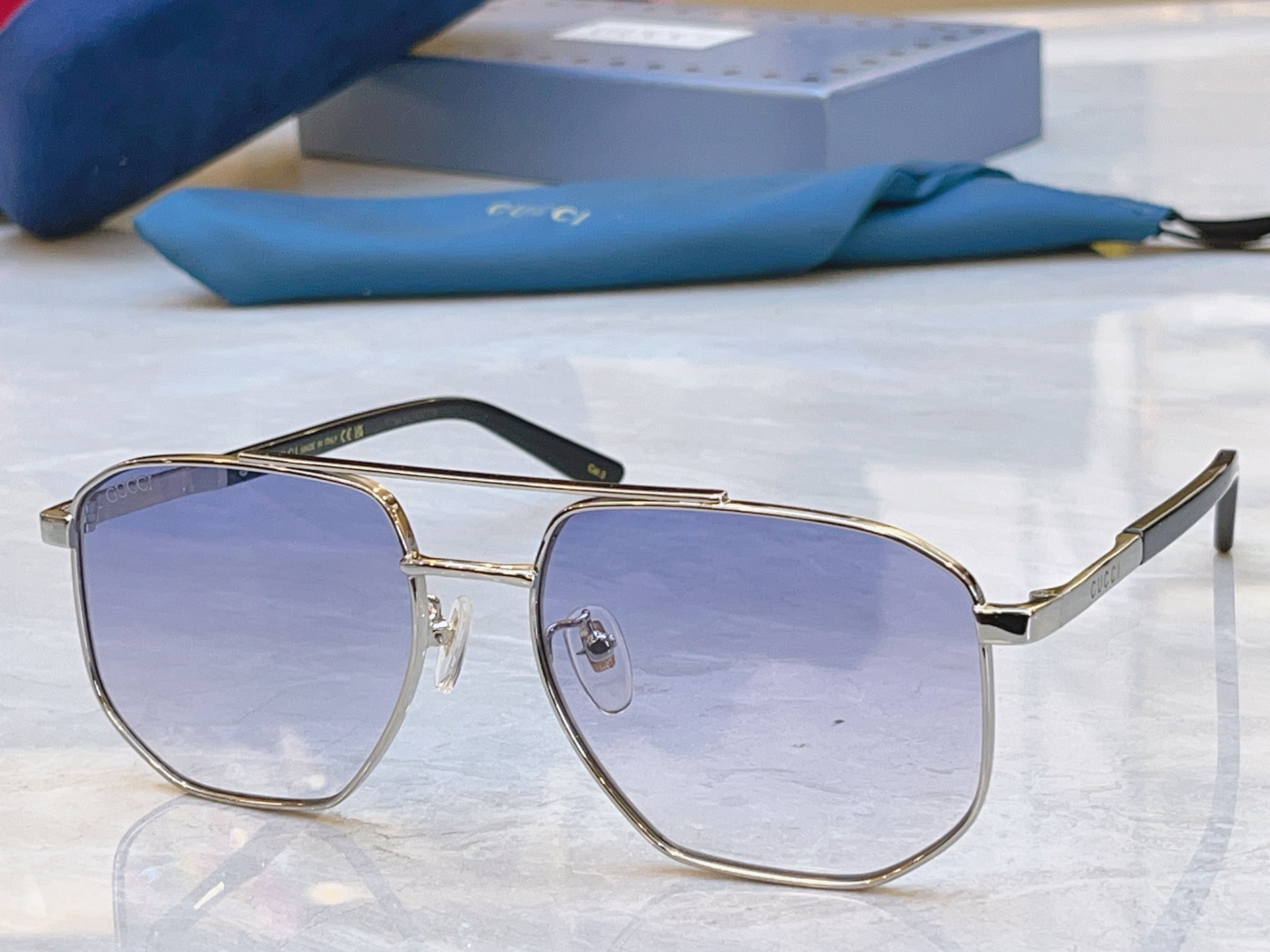 ，【GUCC*】古*驰新款眼镜架，MODEL：GG2078S，SIZE：58口17-145