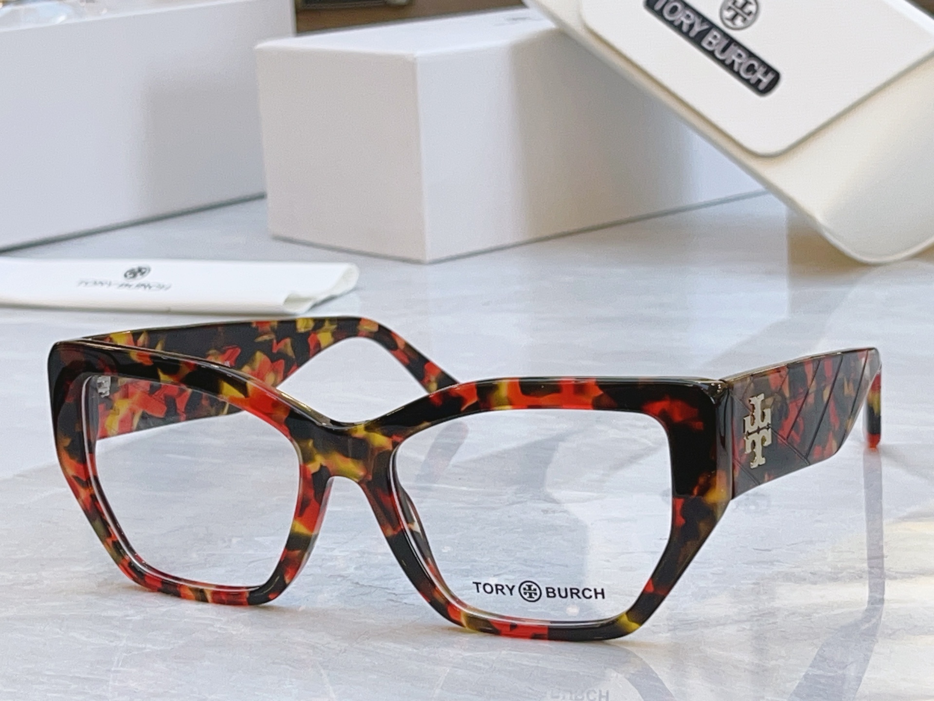 ，【TORY BURC*】新款眼镜架。MODEL：TY7187U，SIZE：54口18-145