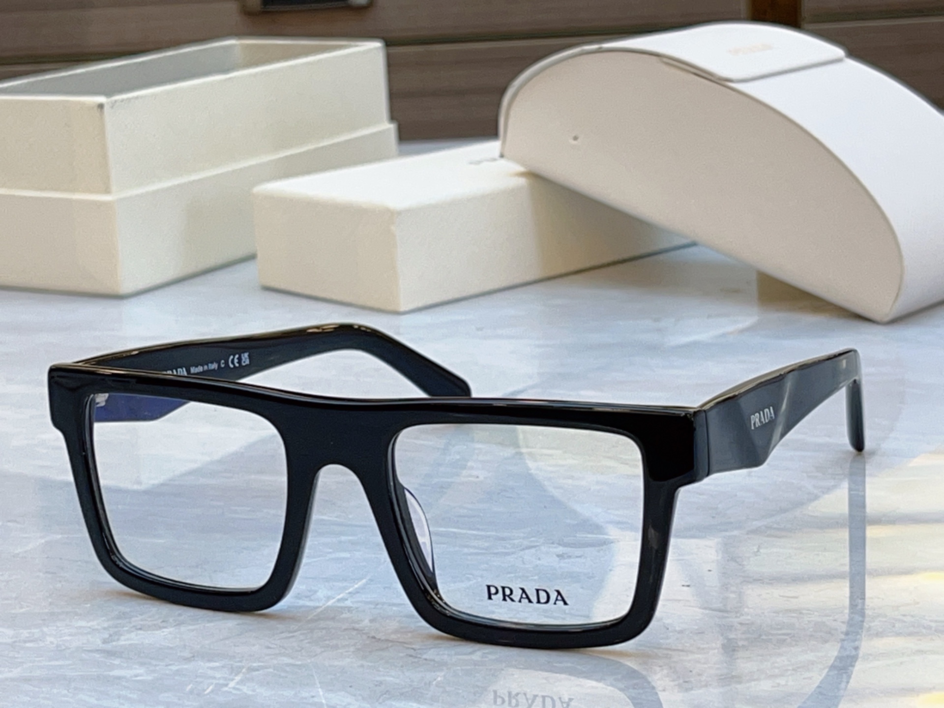 ，【PRAD*】普拉*达新款太阳镜，MODEL：PR C01V，SIZE：52口20-145