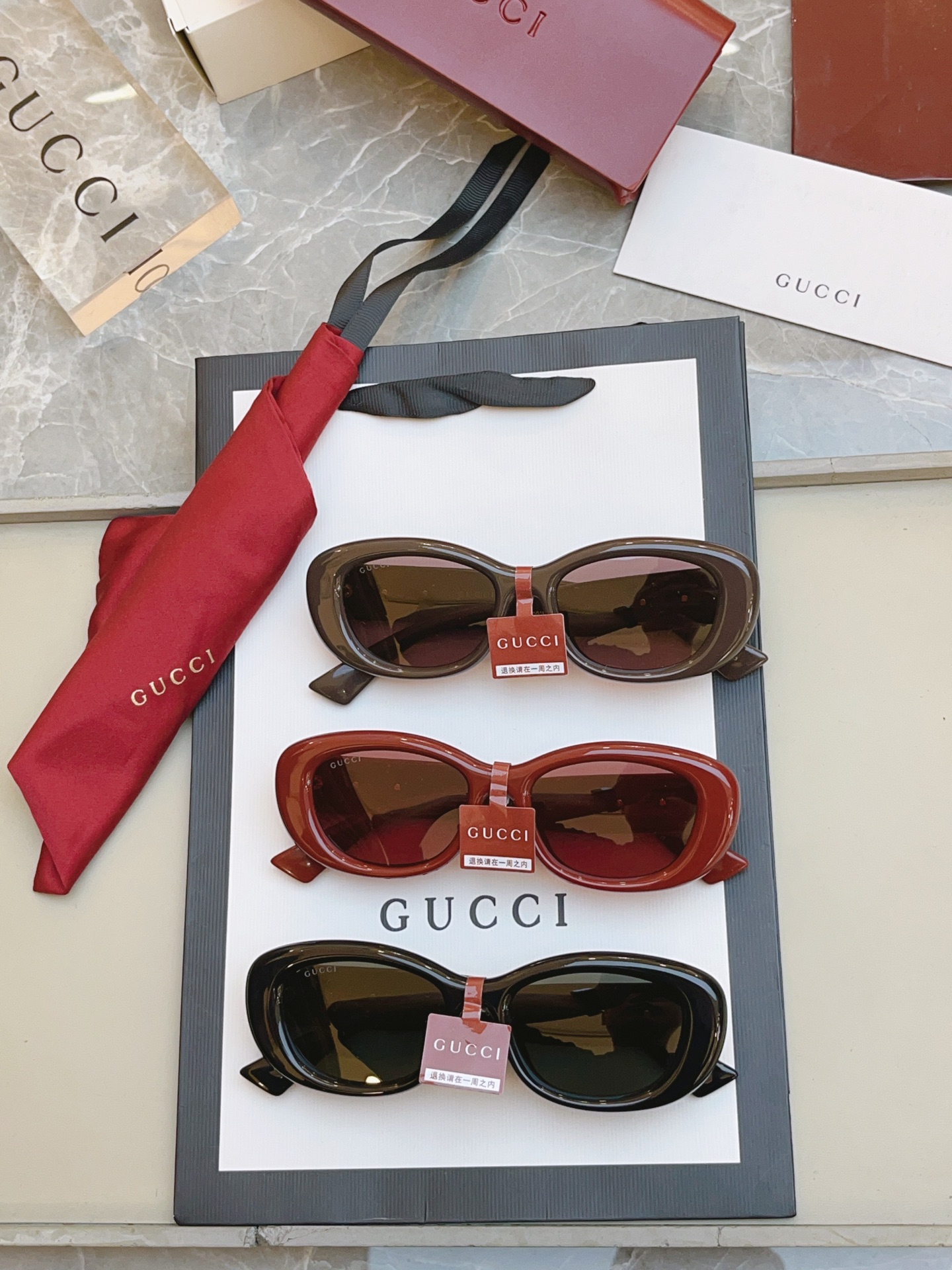 ，【GUCC*】古*驰新款太阳镜 高版本✨，MODEL：GG1829SK，SIZE：53口18-145 