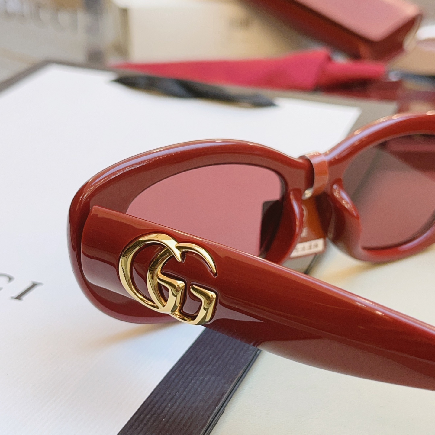 ，【GUCC*】古*驰新款太阳镜 高版本✨，MODEL：GG1829SK，SIZE：53口18-145 