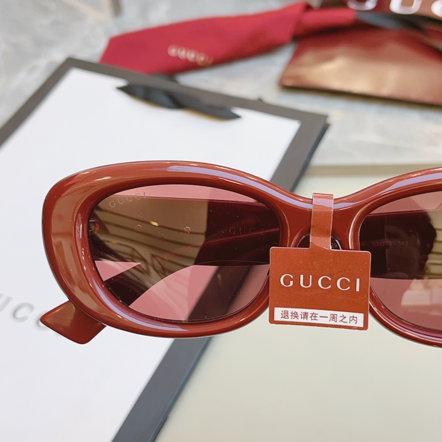 ，【GUCC*】古*驰新款太阳镜 高版本✨，MODEL：GG1829SK，SIZE：53口18-145 
