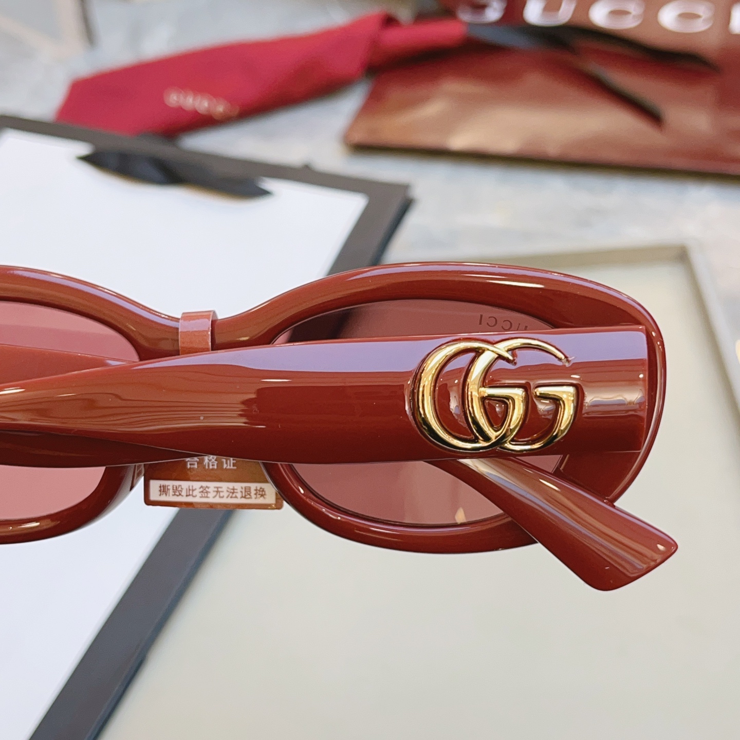 ，【GUCC*】古*驰新款太阳镜 高版本✨，MODEL：GG1829SK，SIZE：53口18-145 