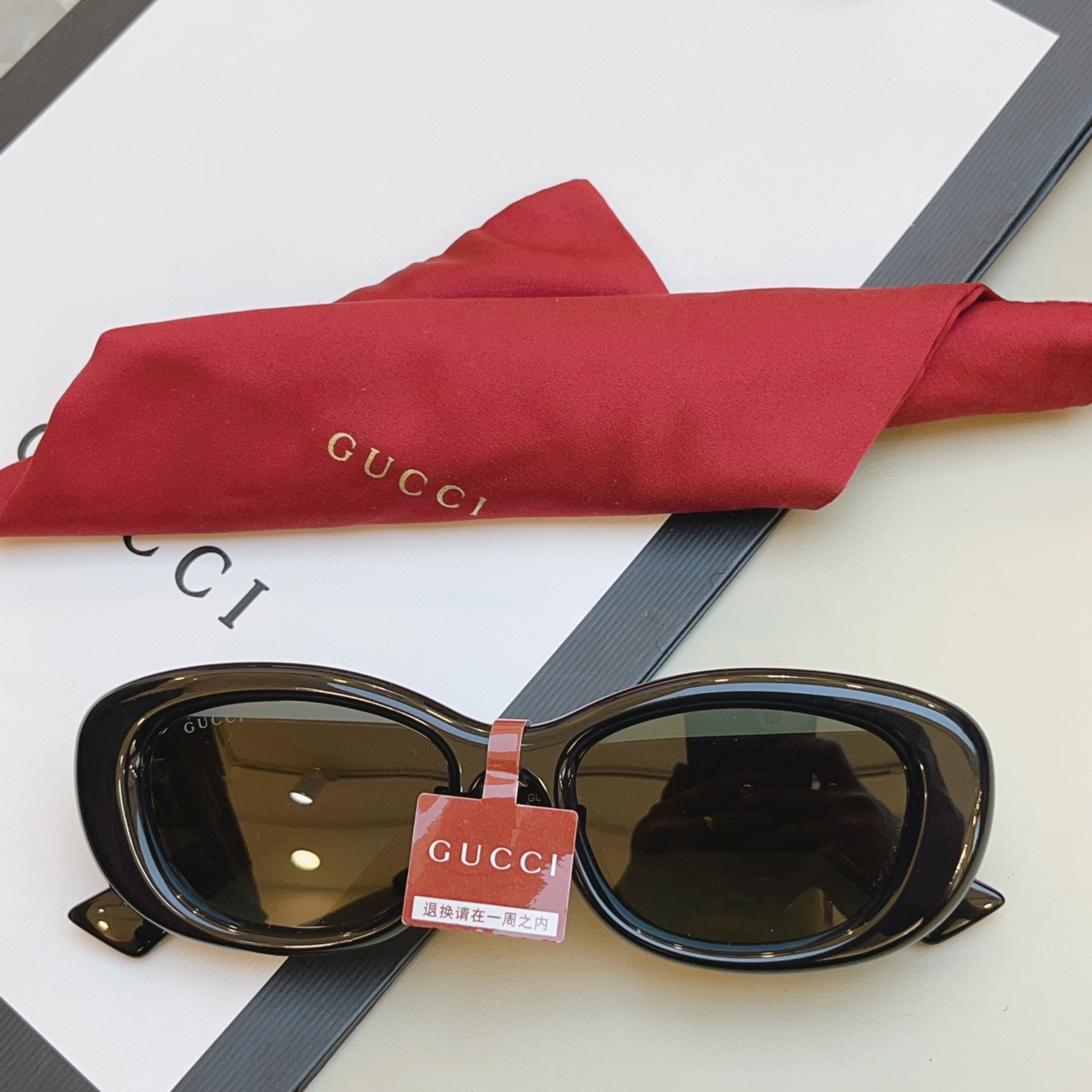 ，【GUCC*】古*驰新款太阳镜 高版本✨，MODEL：GG1829SK，SIZE：53口18-145 