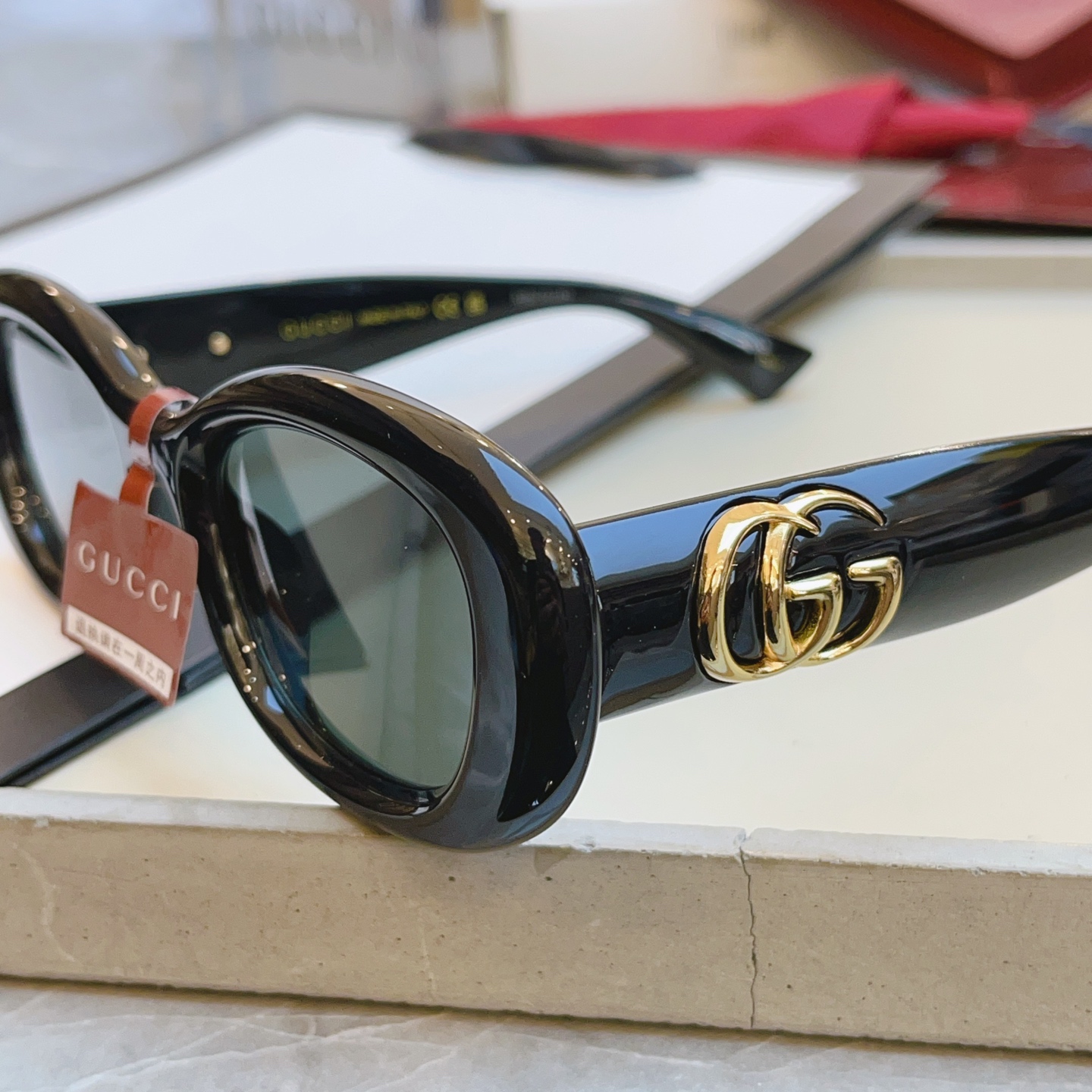 ，【GUCC*】古*驰新款太阳镜 高版本✨，MODEL：GG1829SK，SIZE：53口18-145 