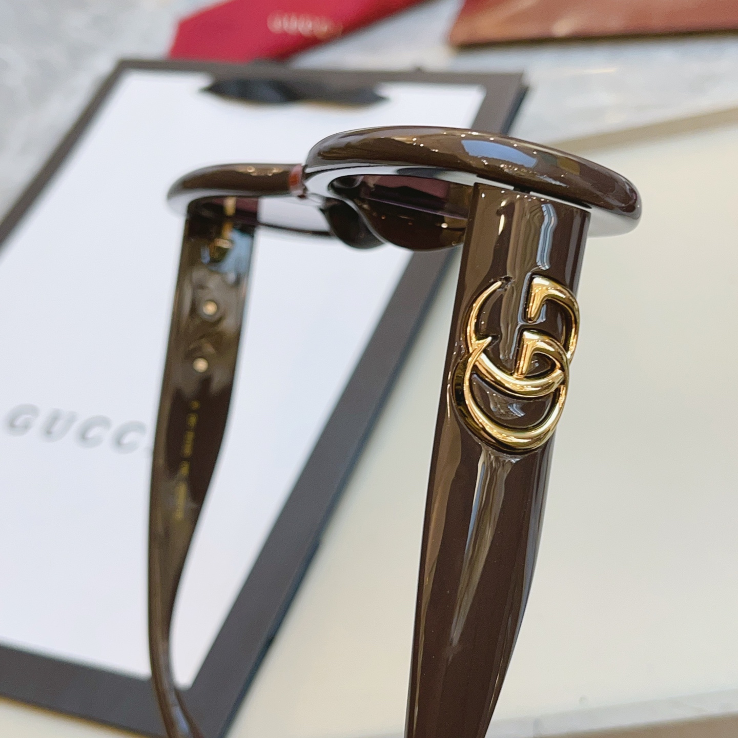 ，【GUCC*】古*驰新款太阳镜 高版本✨，MODEL：GG1829SK，SIZE：53口18-145 