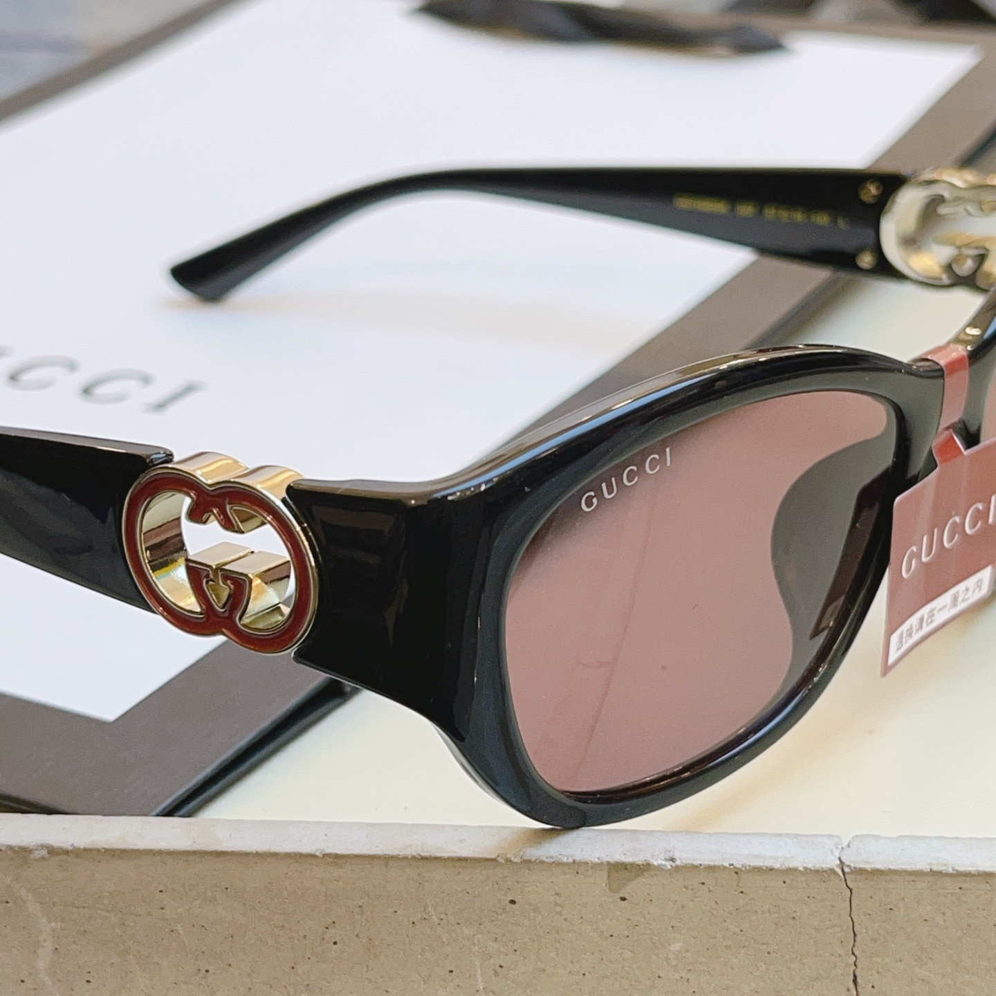 ，【GUCC*】古*驰新款太阳镜 高版本✨，MODEL：GG1826SK，SIZE：57口16-140 
