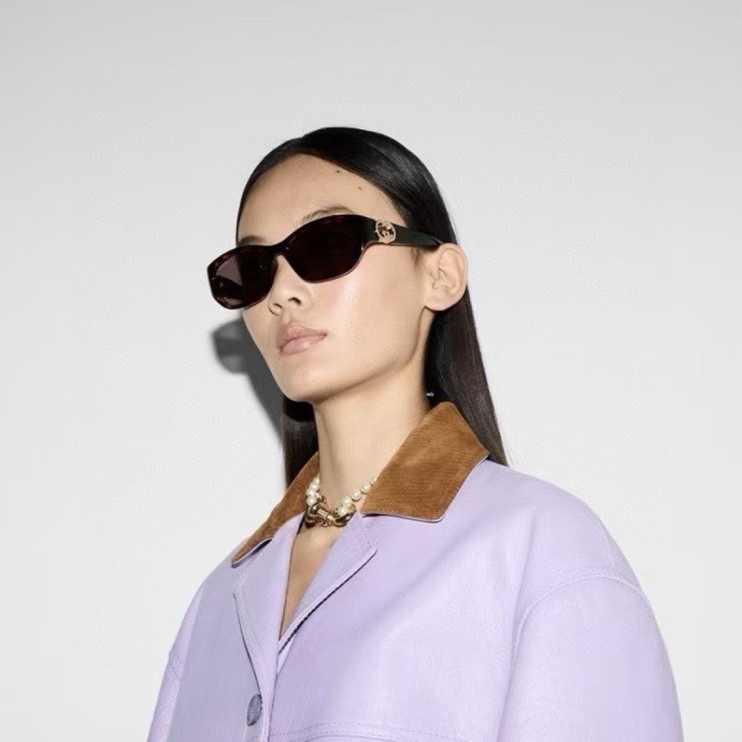 ，【GUCC*】古*驰新款太阳镜 高版本✨，MODEL：GG1826SK，SIZE：57口16-140 