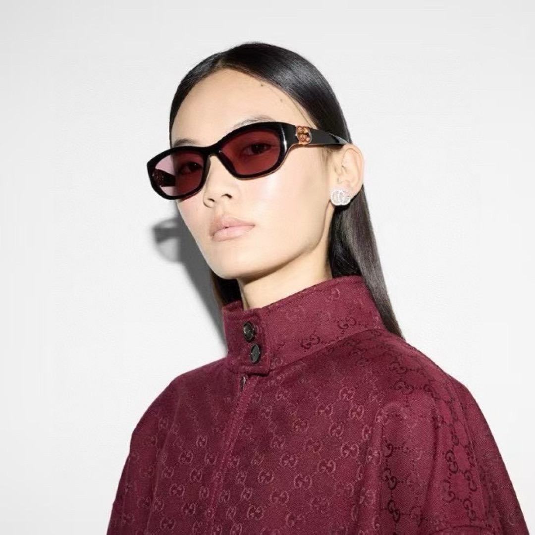 ，【GUCC*】古*驰新款太阳镜 高版本✨，MODEL：GG1826SK，SIZE：57口16-140 