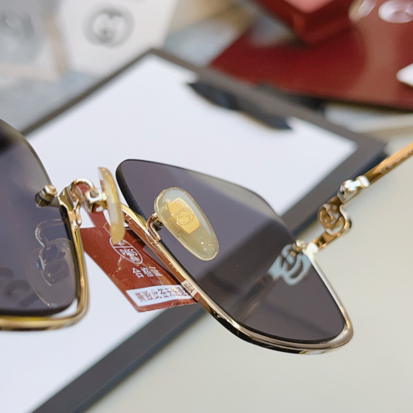 ，【GUCC*】古*驰新款太阳镜 高版本✨，MODEL：GG1279S，SIZE：54口21-140 X