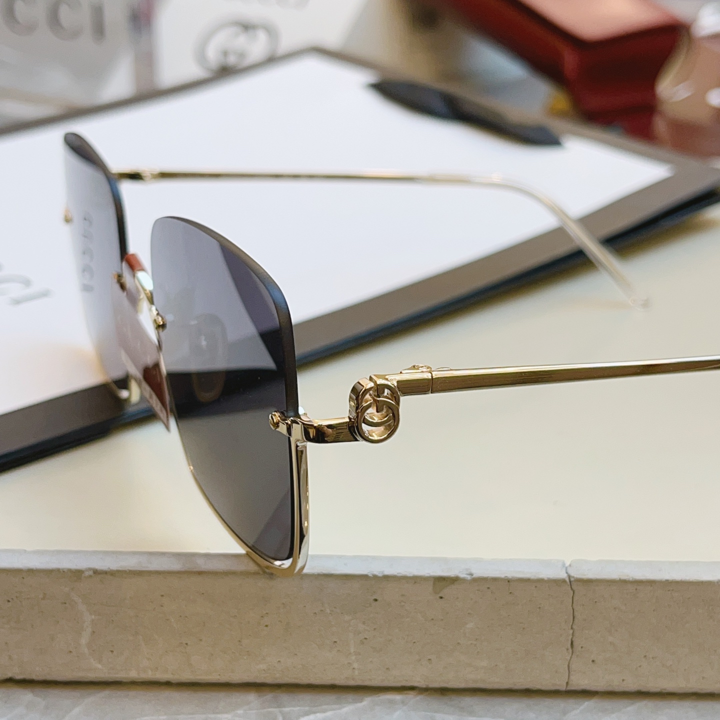 ，【GUCC*】古*驰新款太阳镜 高版本✨，MODEL：GG1279S，SIZE：54口21-140 X