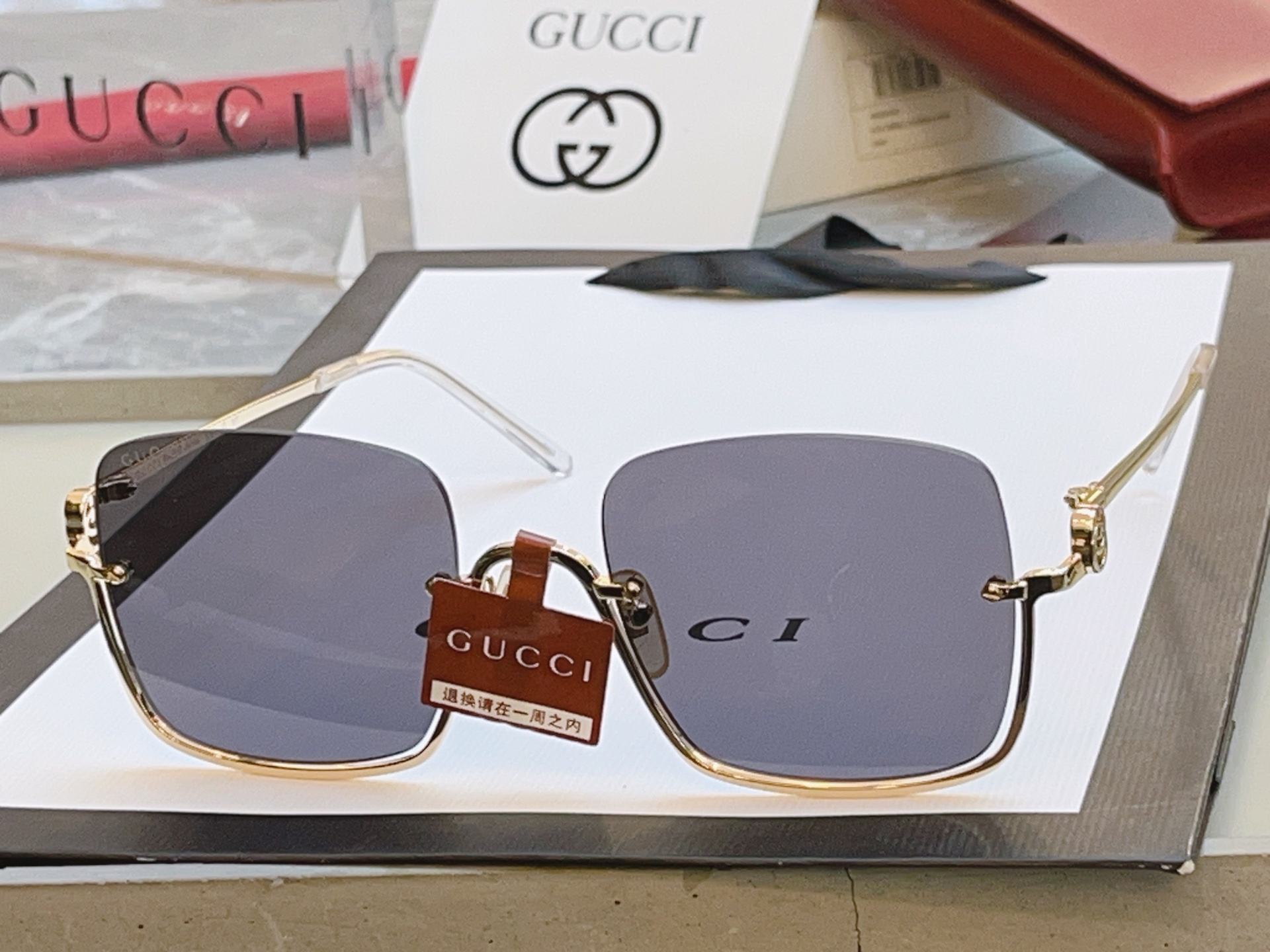 ，【GUCC*】古*驰新款太阳镜 高版本✨，MODEL：GG1279S，SIZE：54口21-140 X