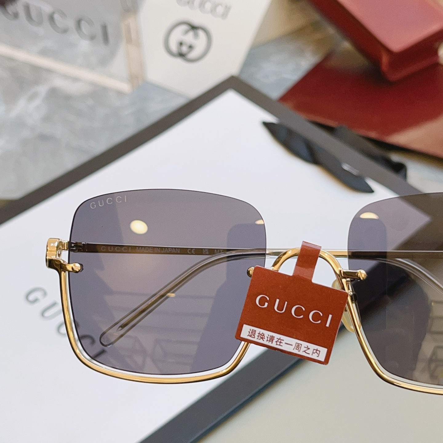 ，【GUCC*】古*驰新款太阳镜 高版本✨，MODEL：GG1279S，SIZE：54口21-140 X