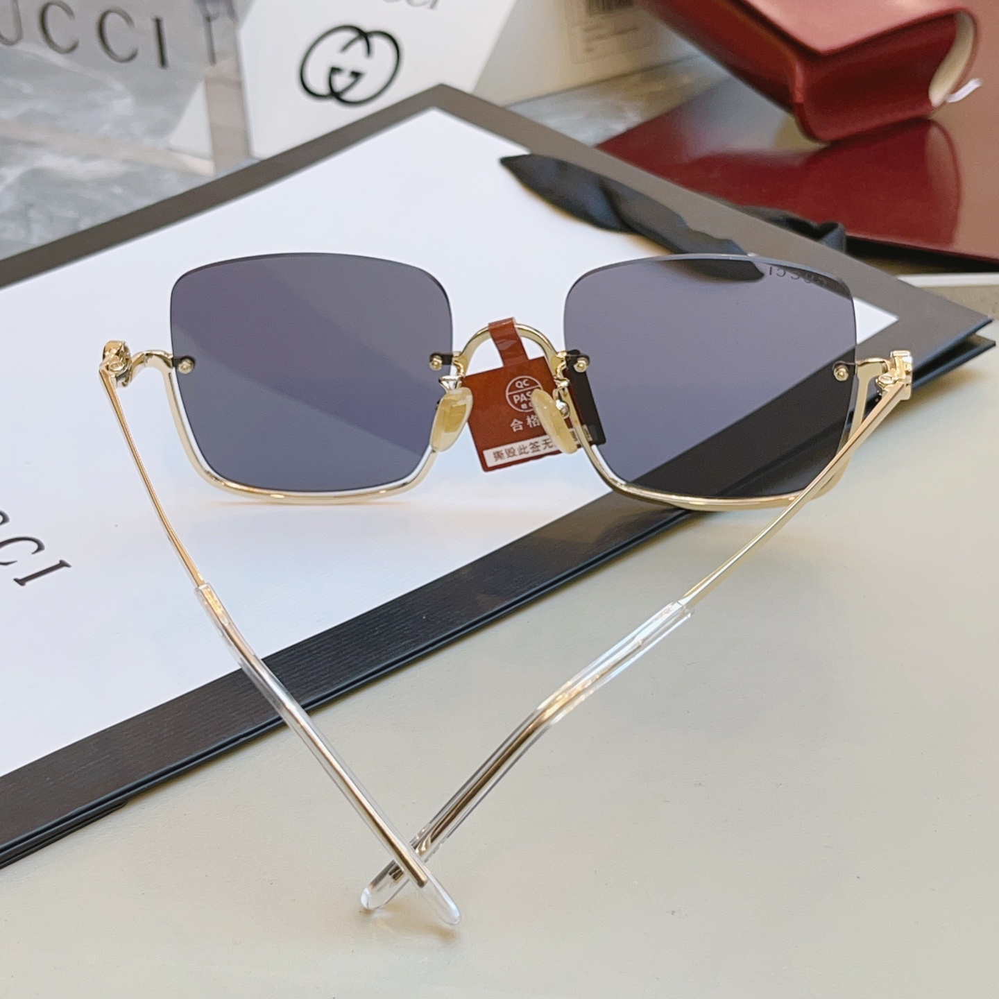 ，【GUCC*】古*驰新款太阳镜 高版本✨，MODEL：GG1279S，SIZE：54口21-140 X