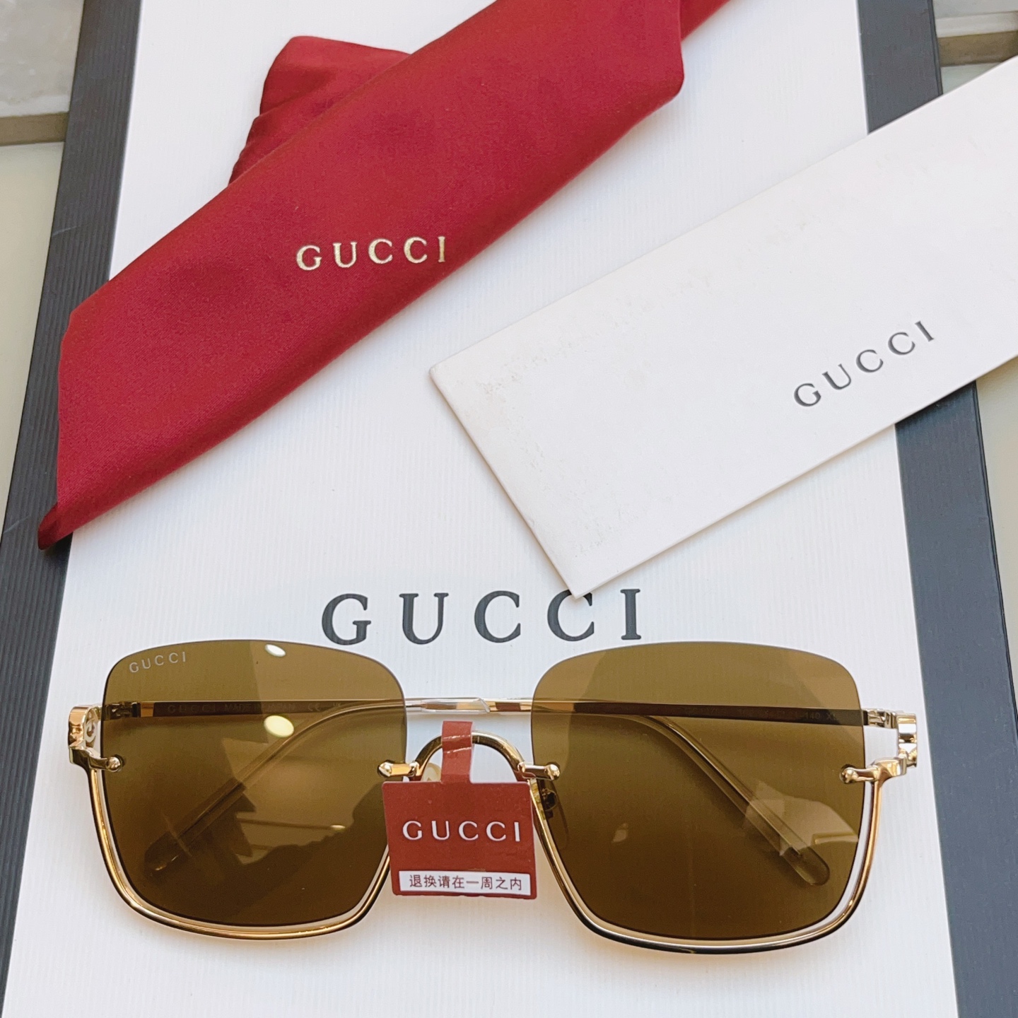 ，【GUCC*】古*驰新款太阳镜 高版本✨，MODEL：GG1279S，SIZE：54口21-140 X