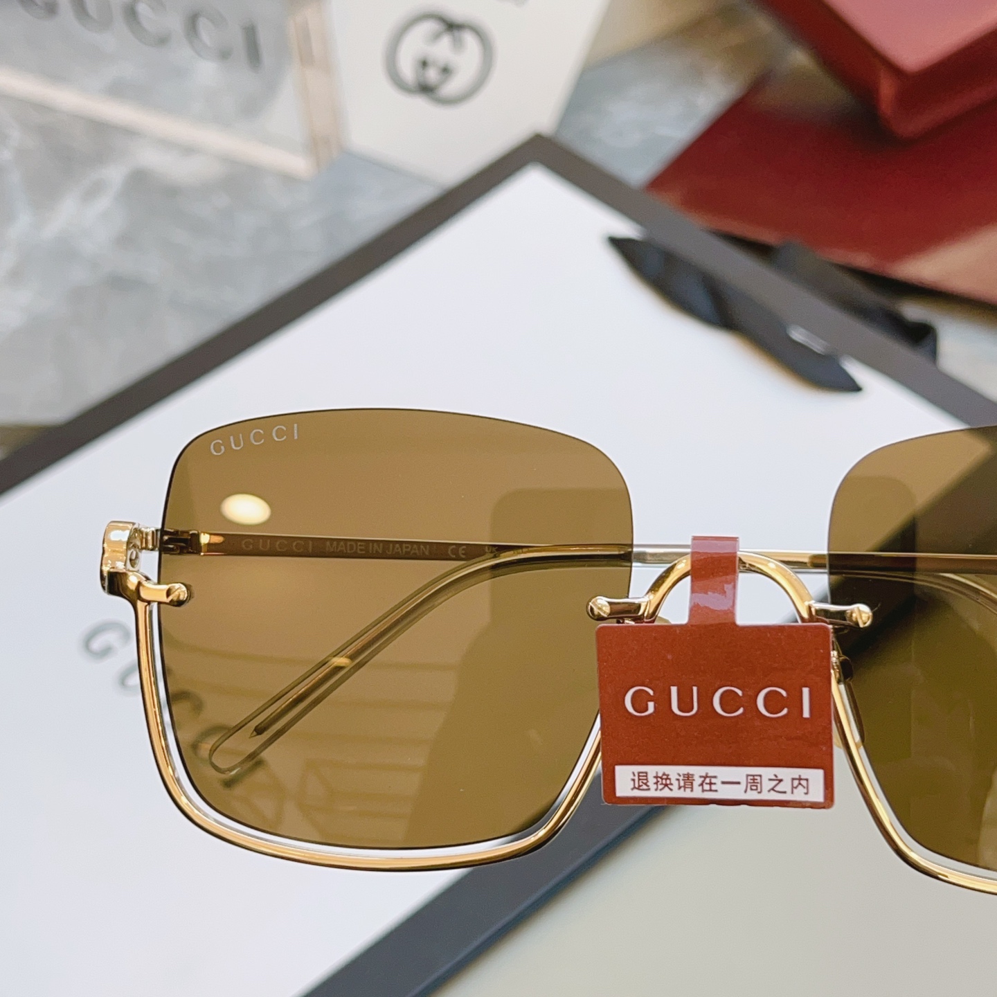 ，【GUCC*】古*驰新款太阳镜 高版本✨，MODEL：GG1279S，SIZE：54口21-140 X