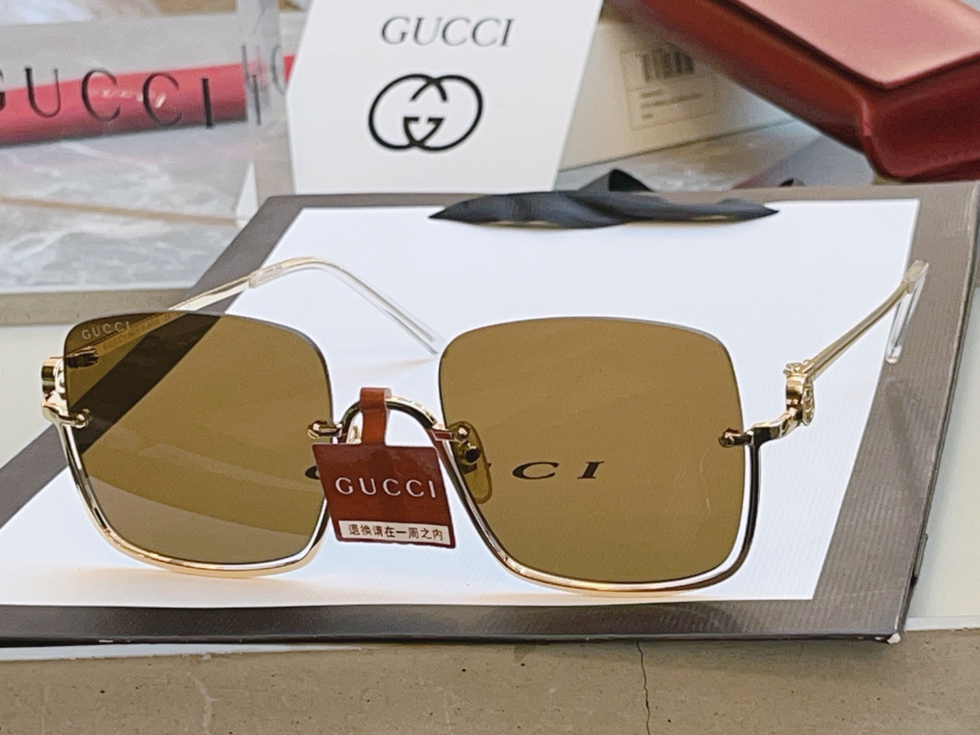 ，【GUCC*】古*驰新款太阳镜 高版本✨，MODEL：GG1279S，SIZE：54口21-140 X