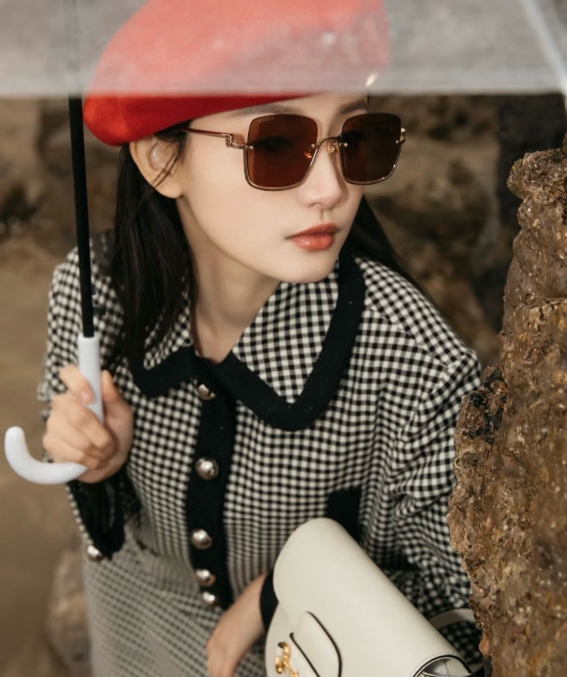 ，【GUCC*】古*驰新款太阳镜 高版本✨，MODEL：GG1279S，SIZE：54口21-140 X