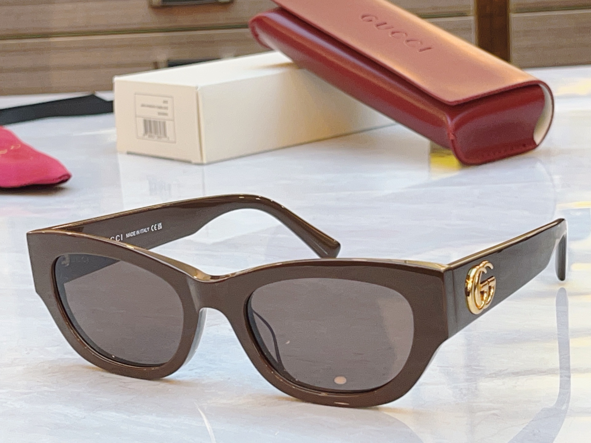 ，【GUCC*】古*驰新款太阳镜，GG1954SA，SIZE:54口20-145