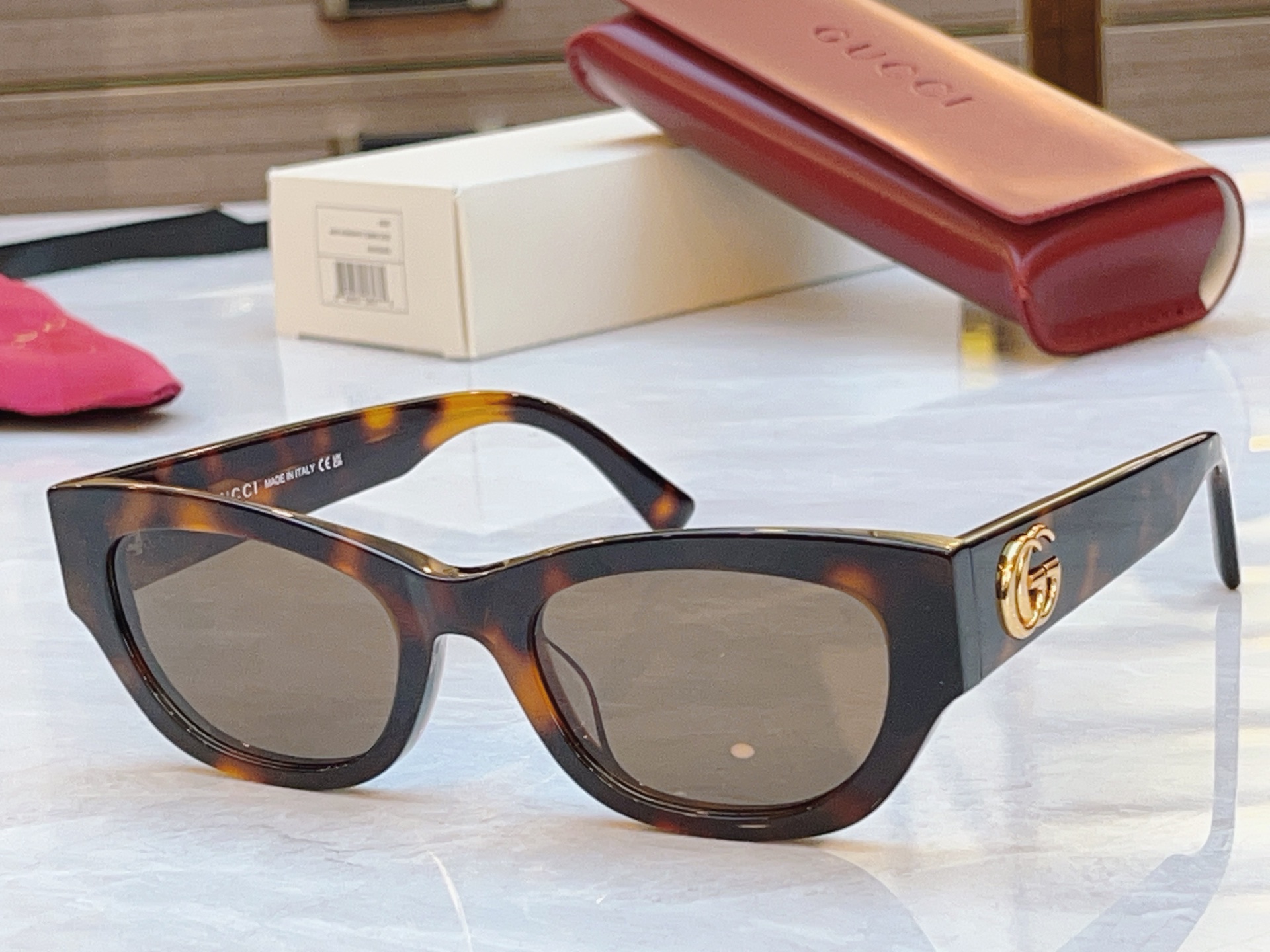 ，【GUCC*】古*驰新款太阳镜，GG1954SA，SIZE:54口20-145