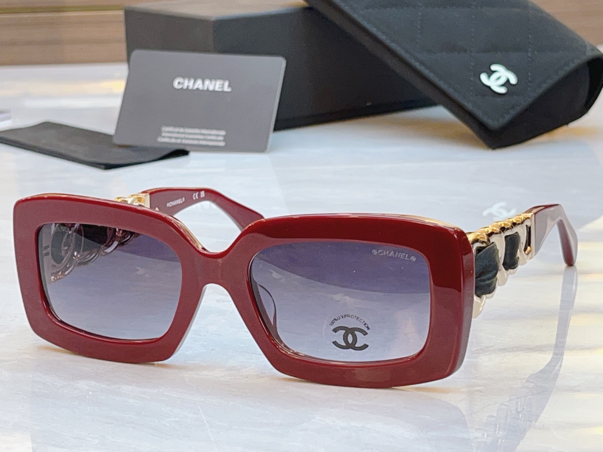 ，【CHANE*】香奈*儿新款太阳镜，MODEL：CH9183，SIZE：54口20-140