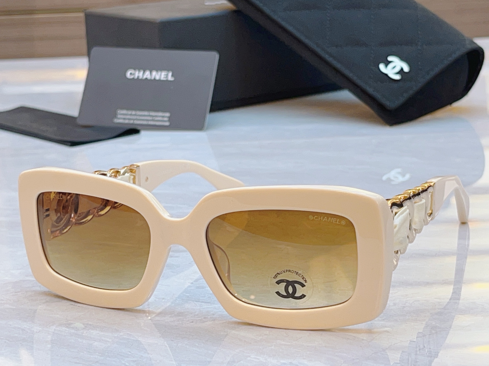 ，【CHANE*】香奈*儿新款太阳镜，MODEL：CH9183，SIZE：54口20-140