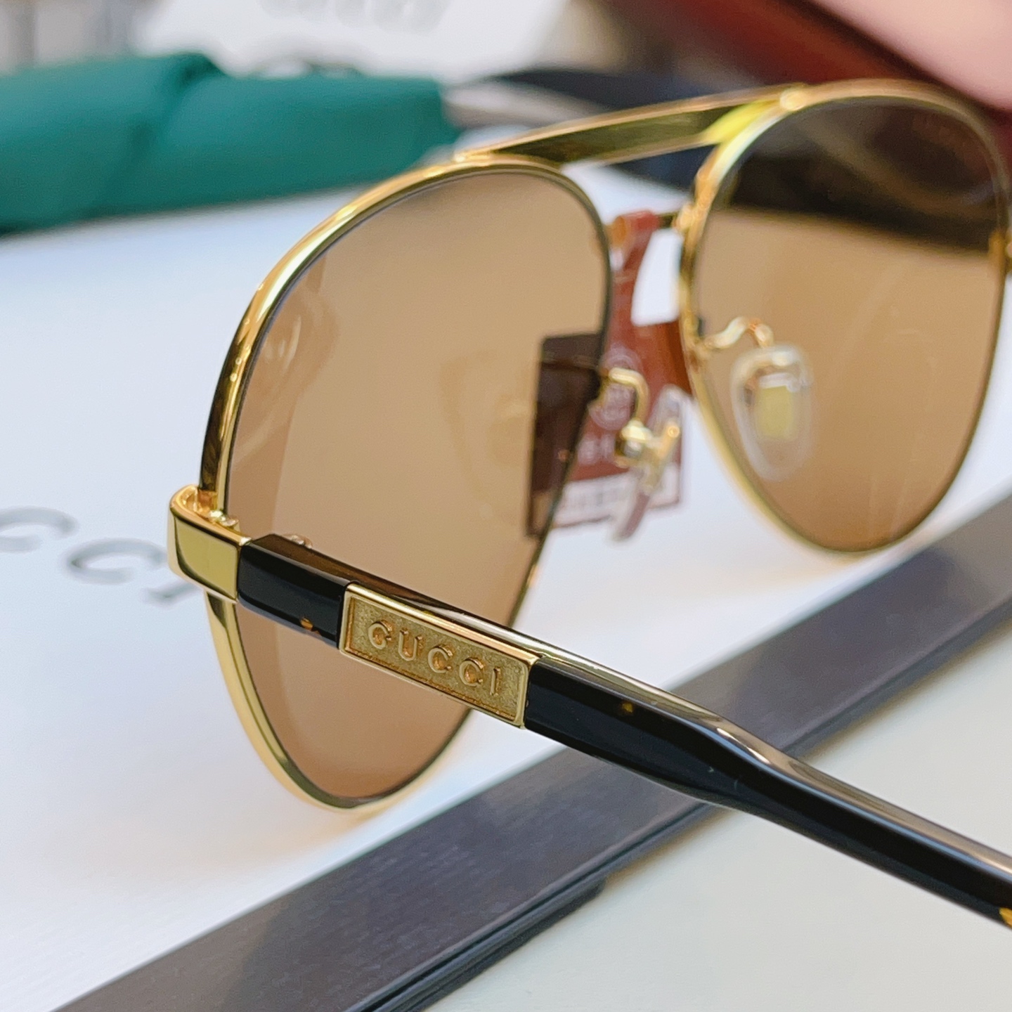 ，【GUCC*】古*驰新款太阳镜 高版本✨，MODEL：GG1163S，SIZE：60口13-145 M