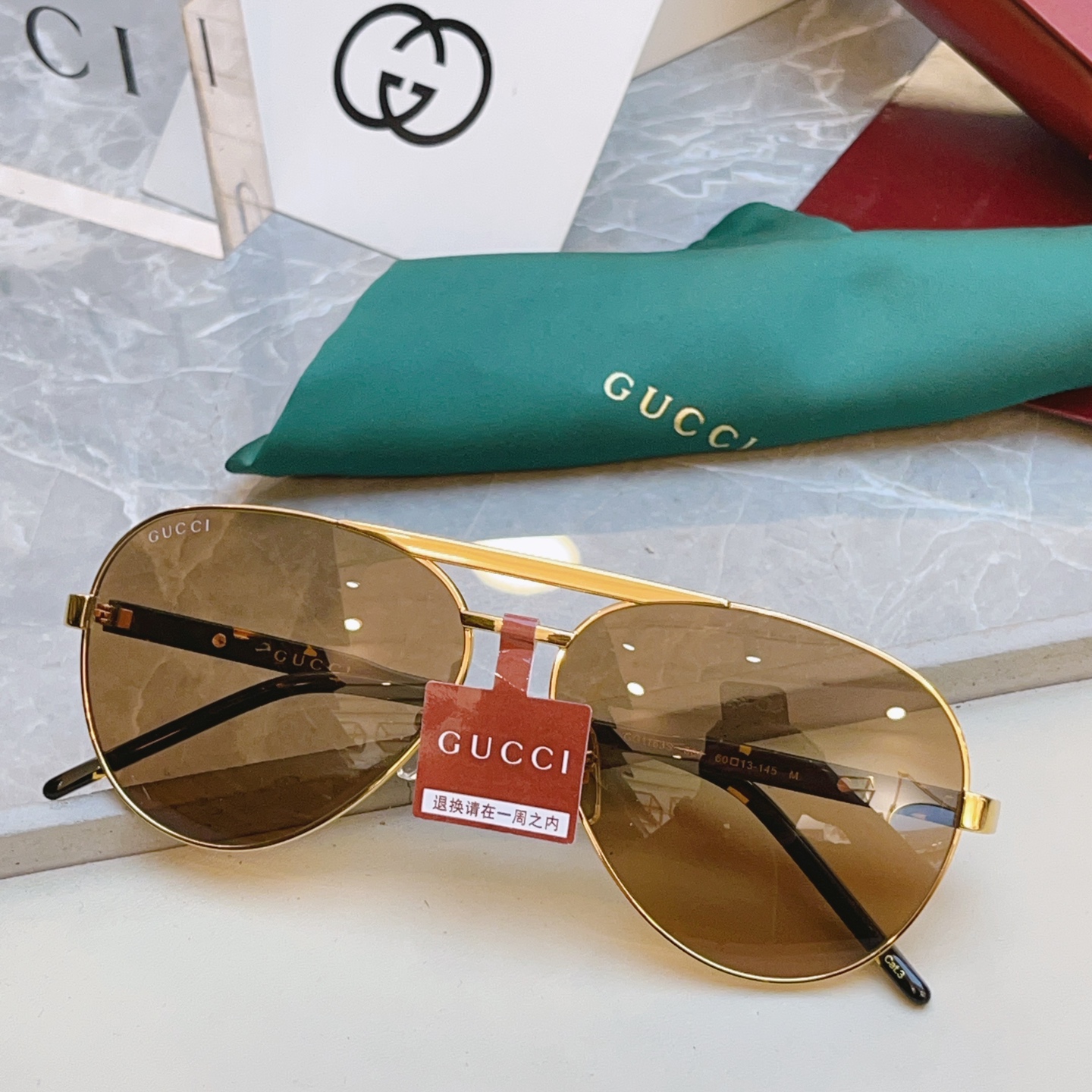 ，【GUCC*】古*驰新款太阳镜 高版本✨，MODEL：GG1163S，SIZE：60口13-145 M