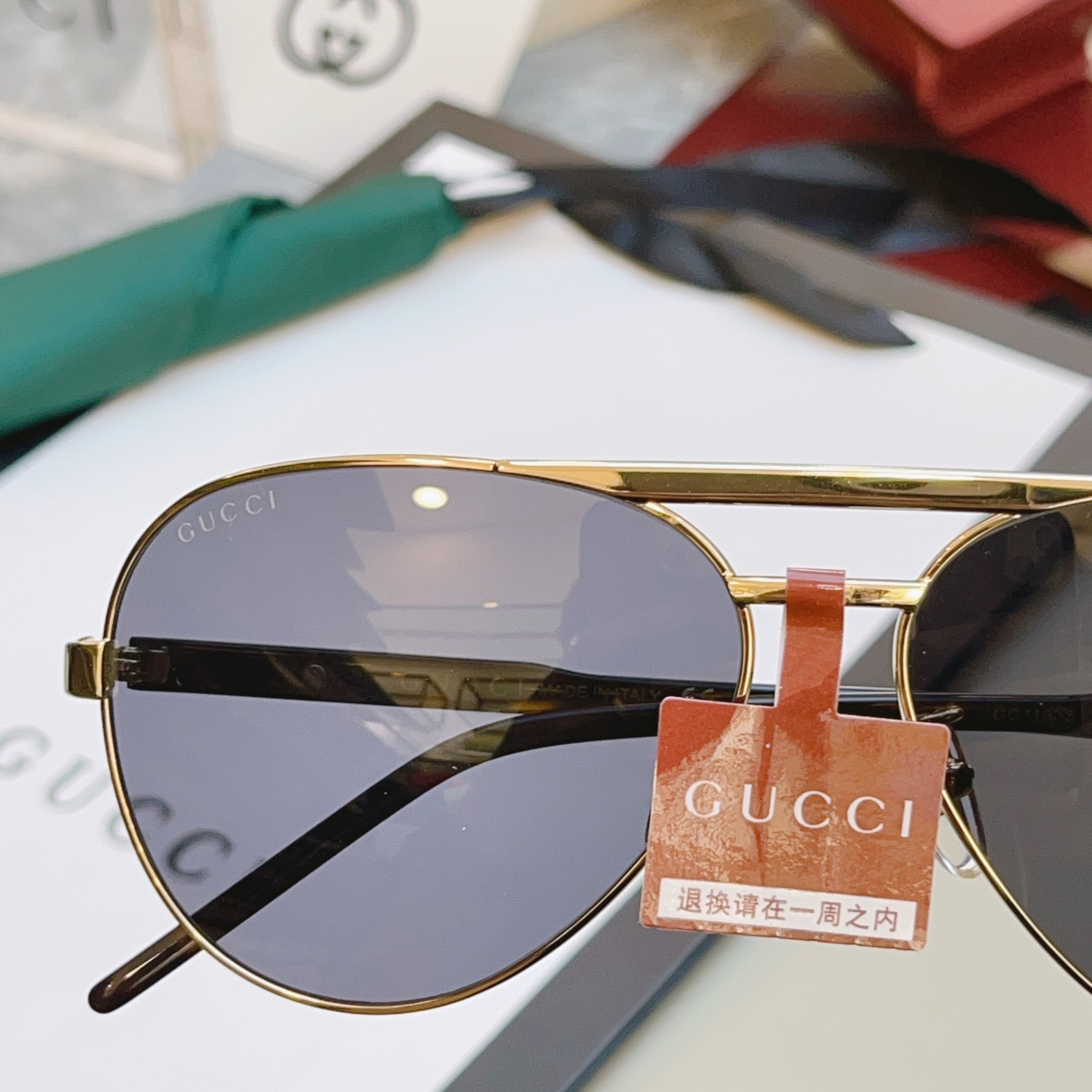 ，【GUCC*】古*驰新款太阳镜 高版本✨，MODEL：GG1163S，SIZE：60口13-145 M