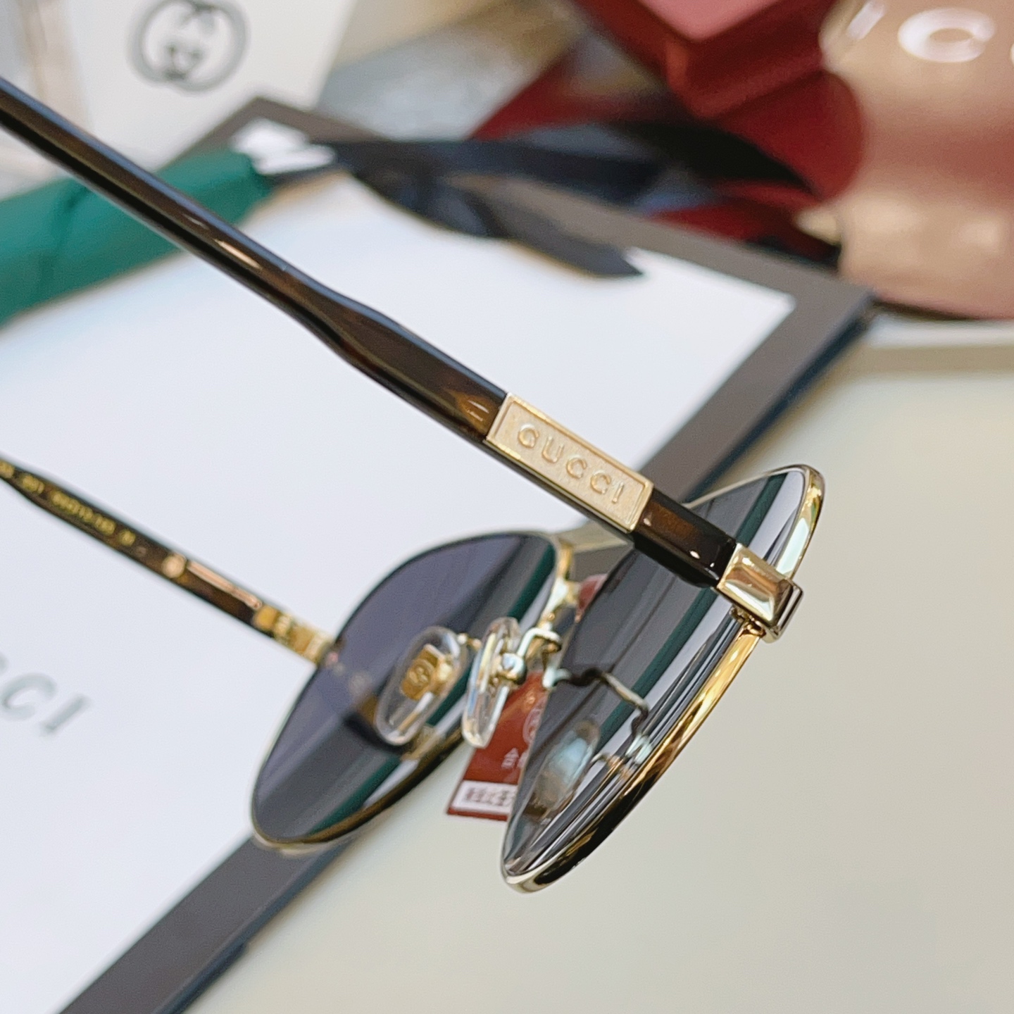 ，【GUCC*】古*驰新款太阳镜 高版本✨，MODEL：GG1163S，SIZE：60口13-145 M