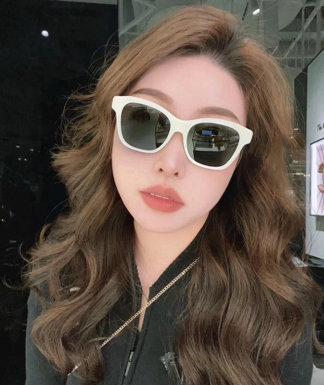 ，【CHANE*】香奈*儿新款太阳镜🕶️ 高版本✨，MODEL：CH5482-H，SIZE：54口17-