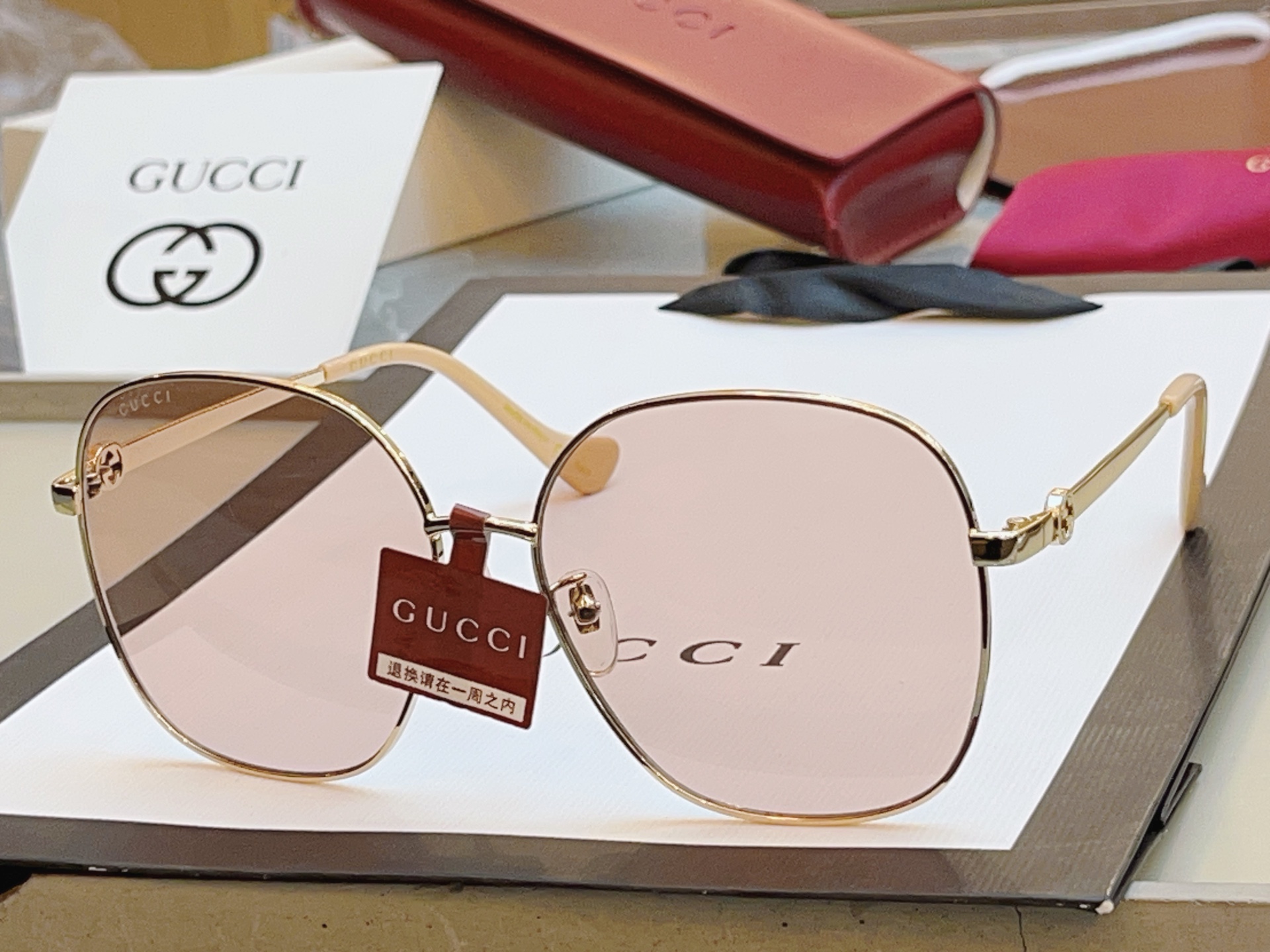 ，【GUCC*】古*驰新款太阳镜 高版本✨，MODEL：GG1089SA，SIZE：61口15-145 