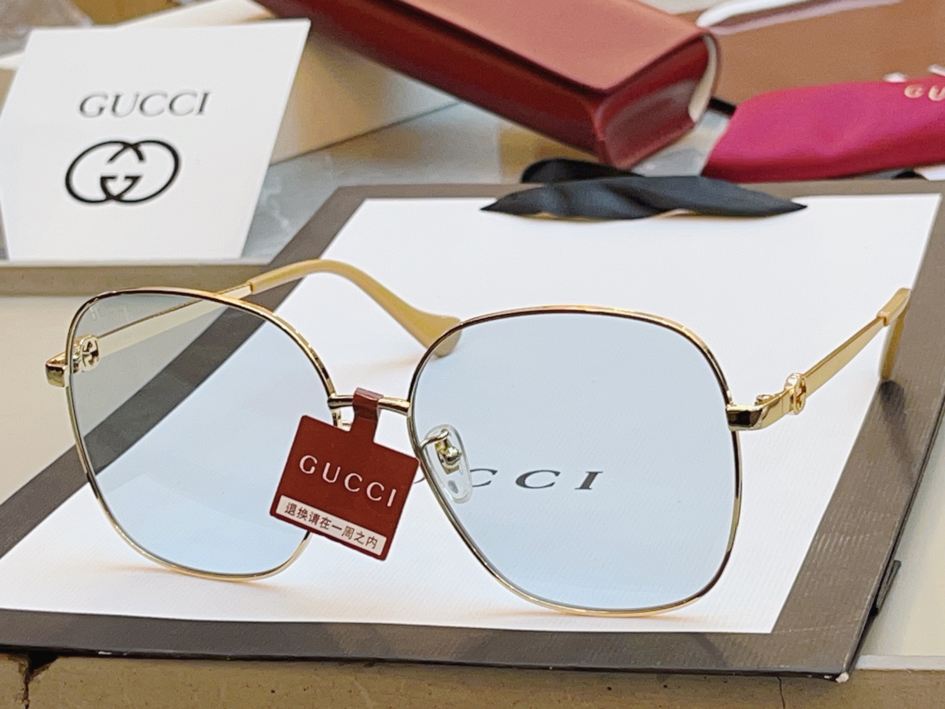 ，【GUCC*】古*驰新款太阳镜 高版本✨，MODEL：GG1089SA，SIZE：61口15-145 