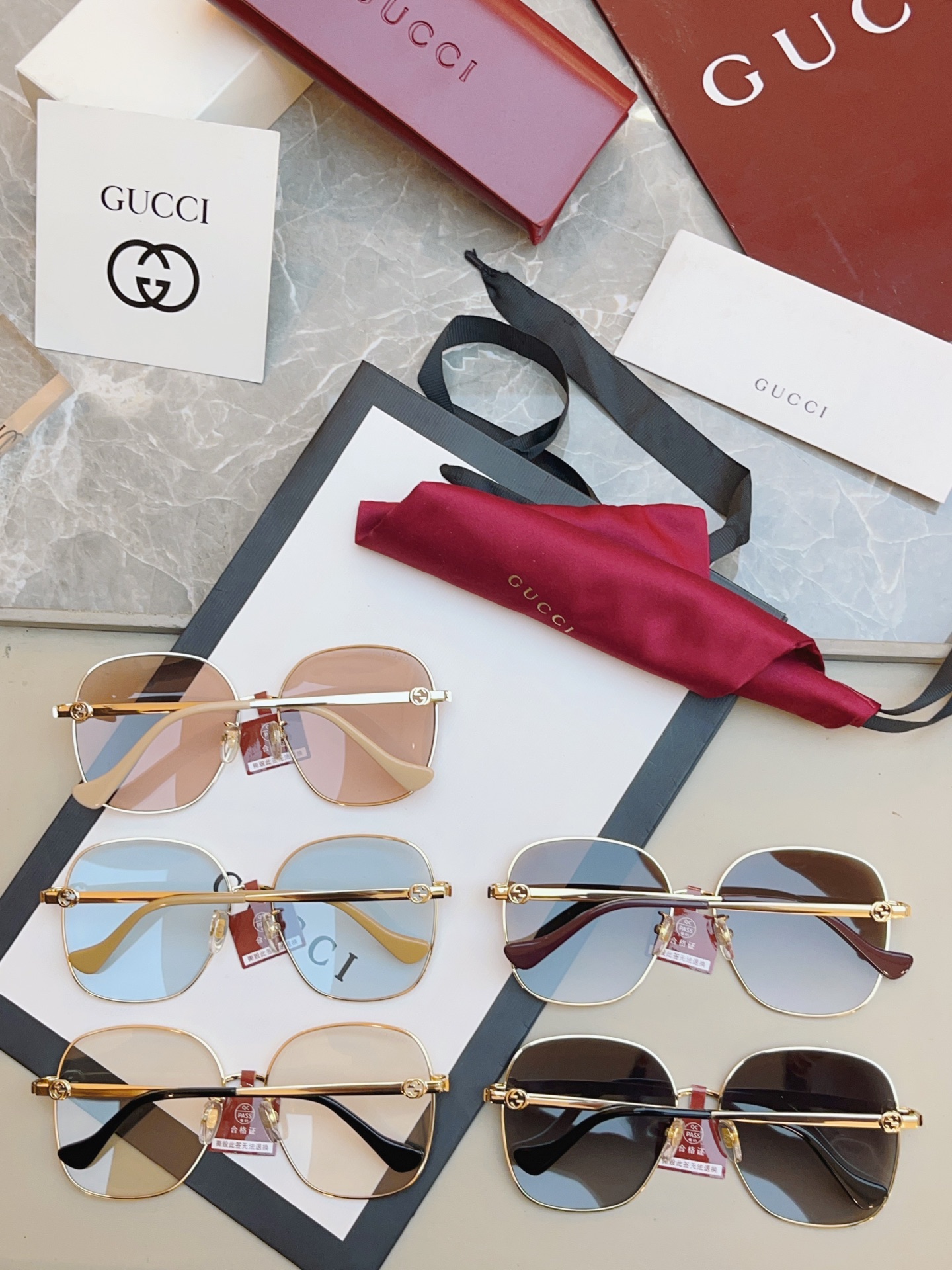 ，【GUCC*】古*驰新款太阳镜 高版本✨，MODEL：GG1089SA，SIZE：61口15-145 
