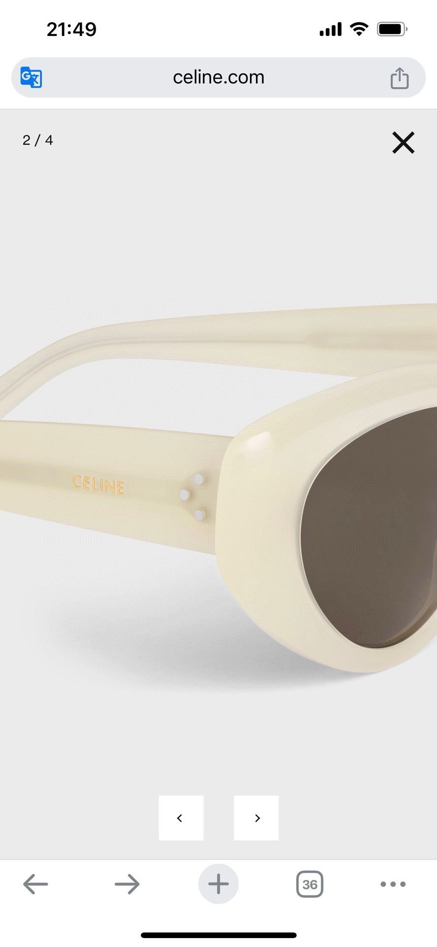，【CELIN*】赛*琳新款太阳镜🕶️ 高品质✨， MODEL:CL40286I，SIZE: 53口17