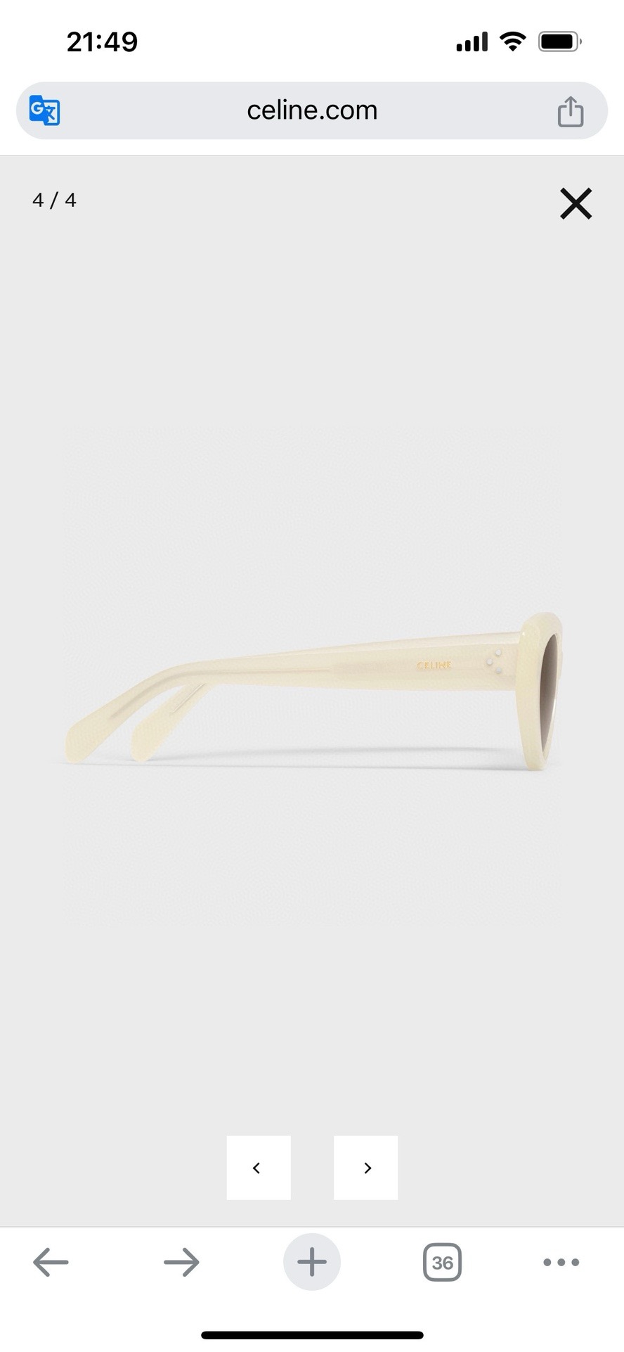 ，【CELIN*】赛*琳新款太阳镜🕶️ 高品质✨， MODEL:CL40286I，SIZE: 53口17