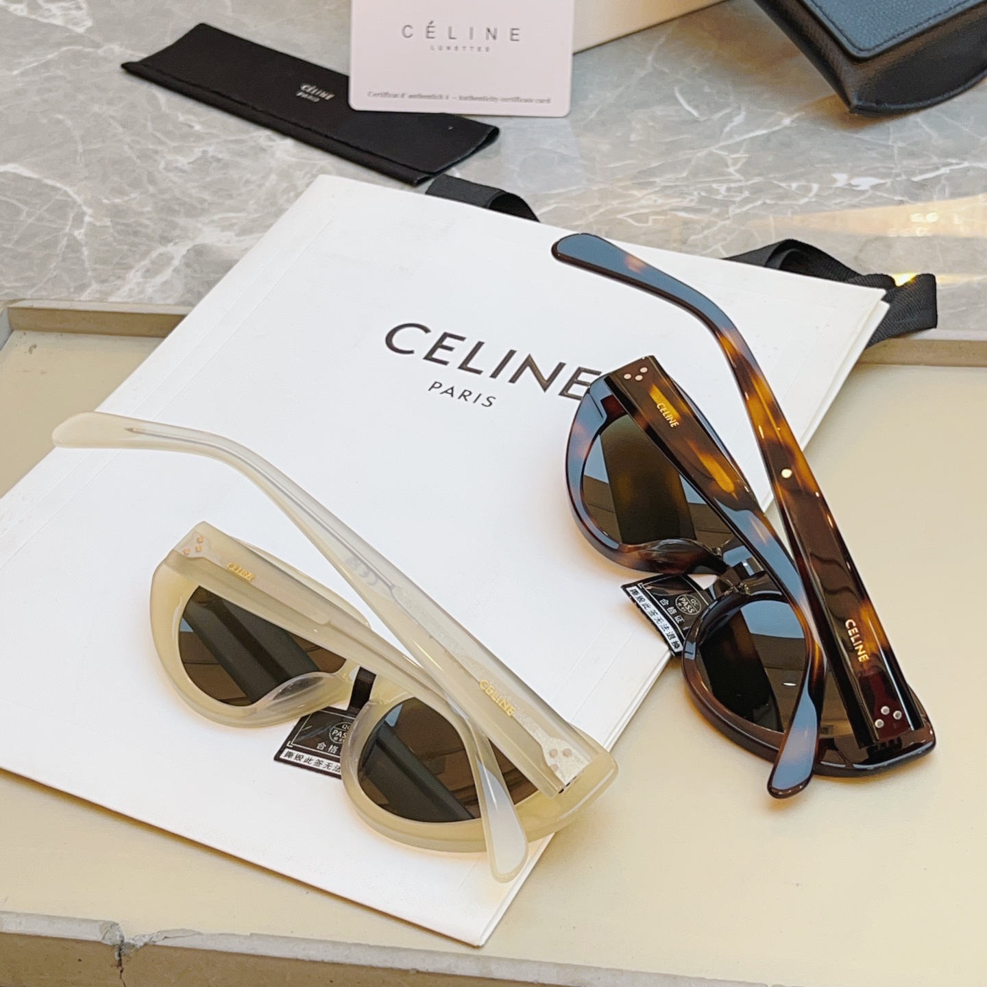 ，【CELIN*】赛*琳新款太阳镜🕶️ 高品质✨， MODEL:CL40286I，SIZE: 53口17