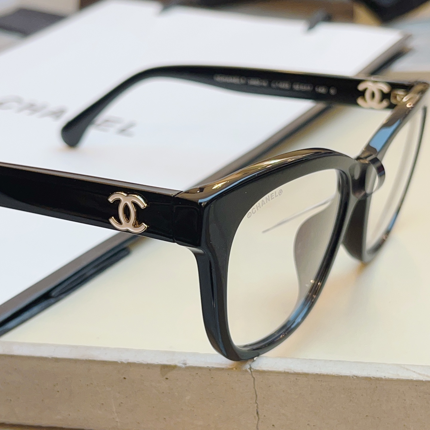 ，【CHANE*】香奈*儿新款眼镜架👓 高版本✨，MODEL：CH3483-A，SIZE：52口17-1