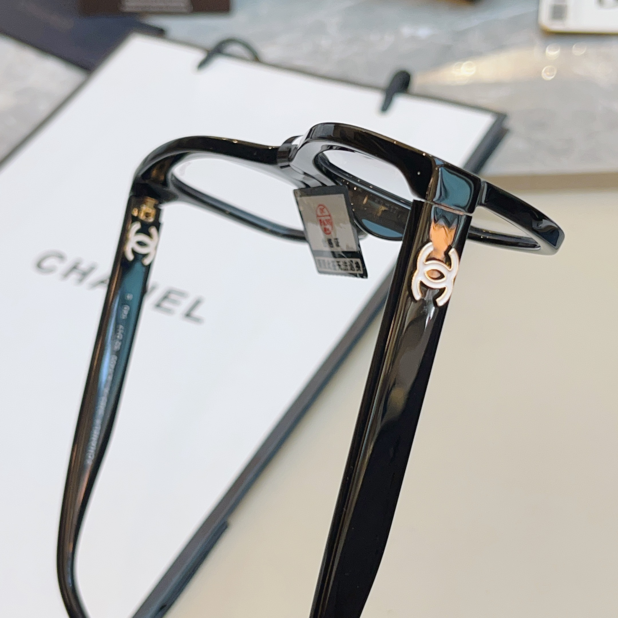 ，【CHANE*】香奈*儿新款眼镜架👓 高版本✨，MODEL：CH3483-A，SIZE：52口17-1