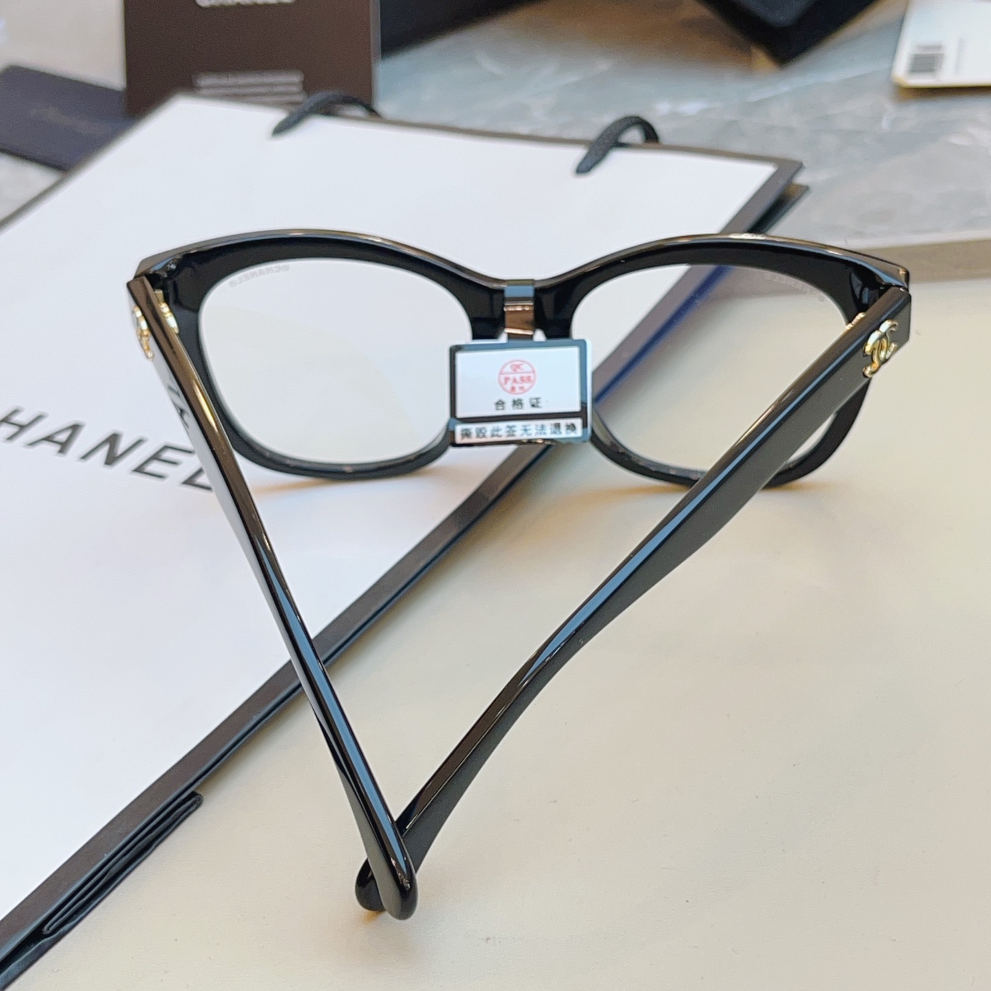 ，【CHANE*】香奈*儿新款眼镜架👓 高版本✨，MODEL：CH3483-A，SIZE：52口17-1