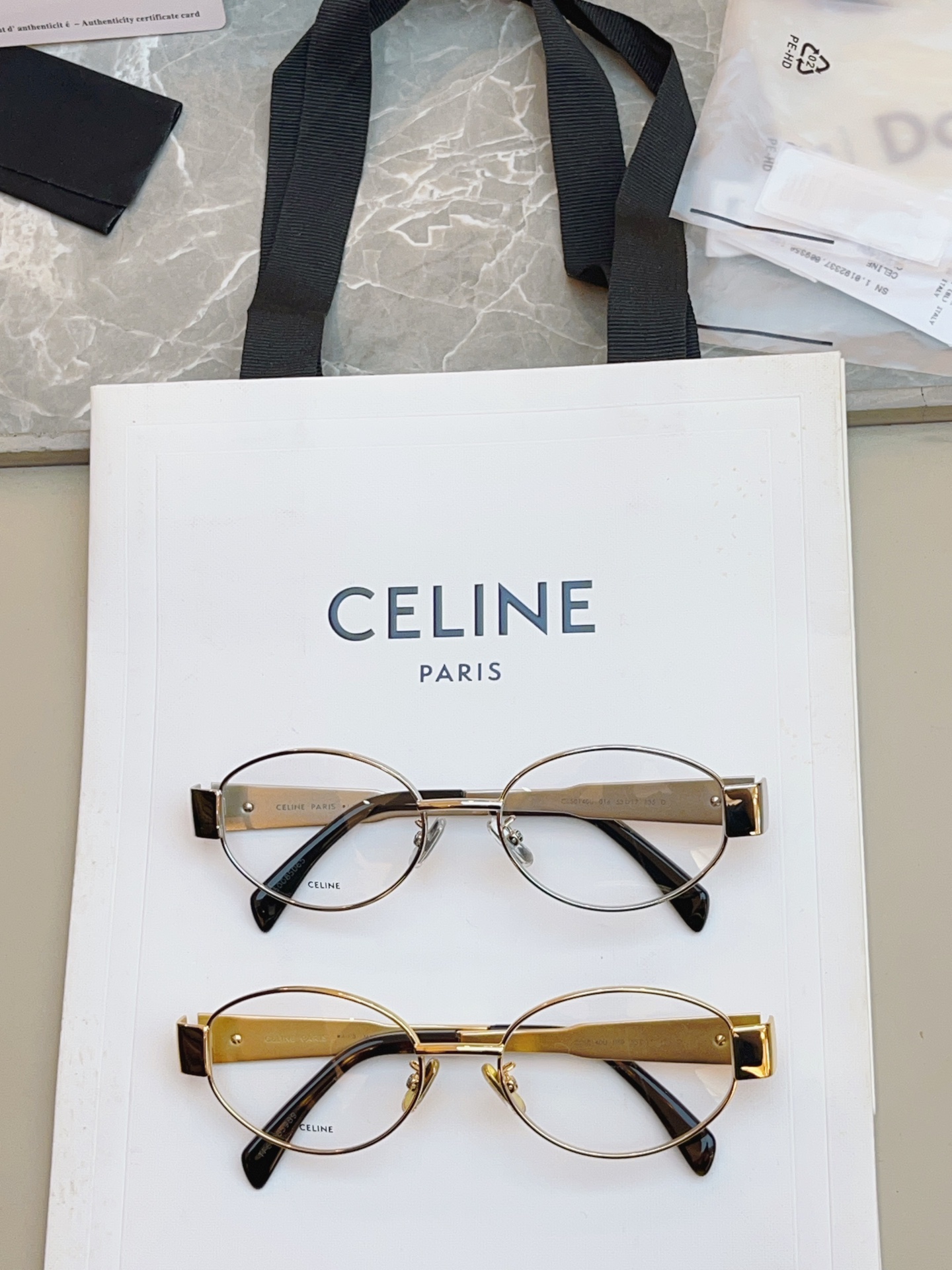 ，【CELIN*】赛*琳新款眼镜架👓 高品质✨， MODEL:CL50140U，SIZE: 53口17-