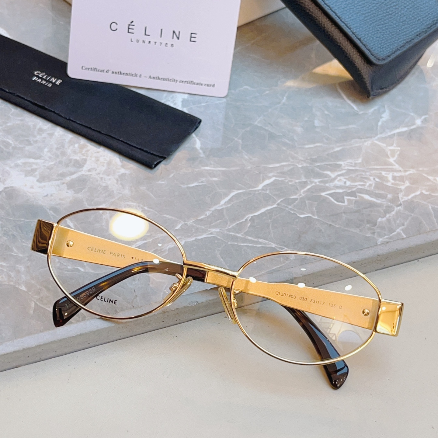 ，【CELIN*】赛*琳新款眼镜架👓 高品质✨， MODEL:CL50140U，SIZE: 53口17-