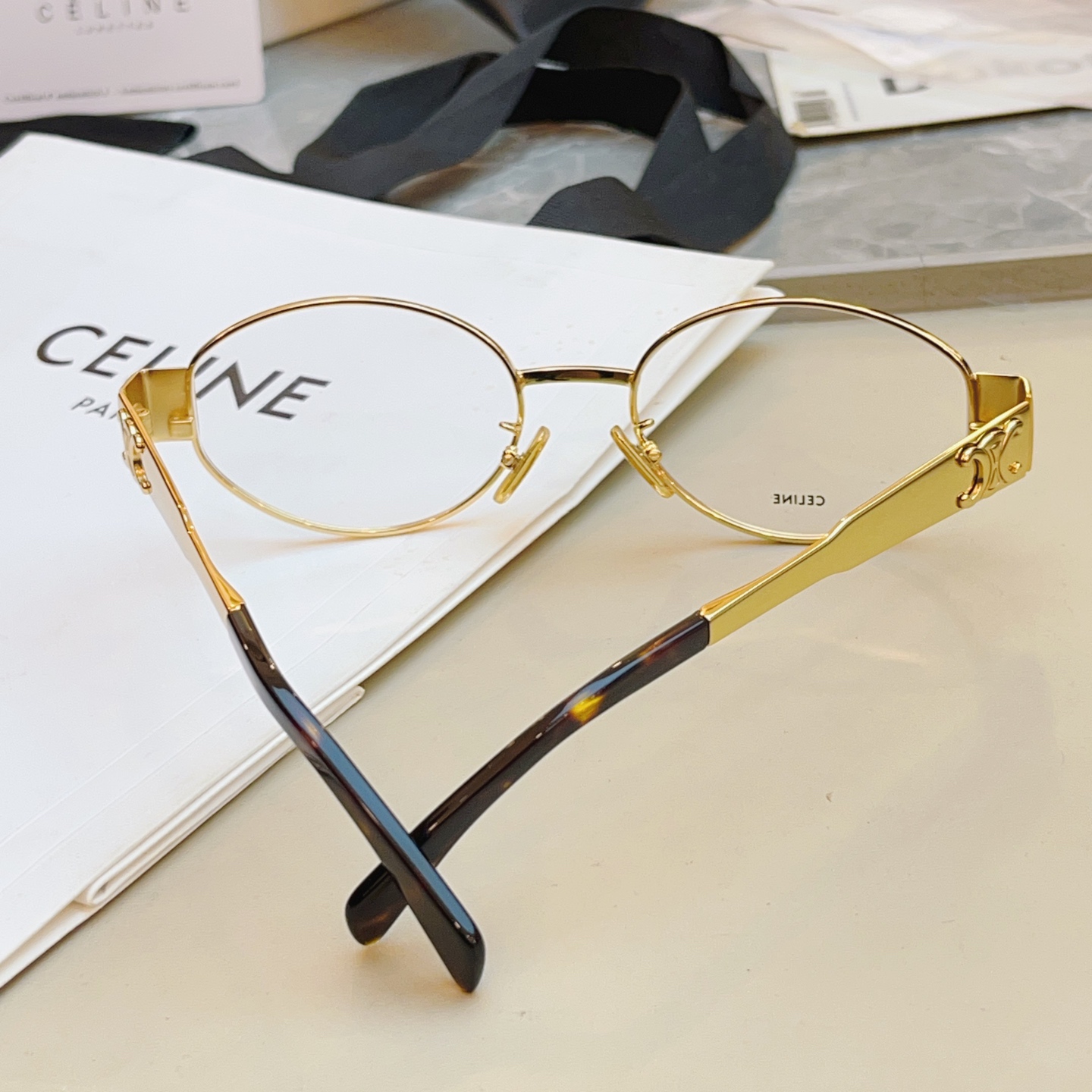 ，【CELIN*】赛*琳新款眼镜架👓 高品质✨， MODEL:CL50140U，SIZE: 53口17-